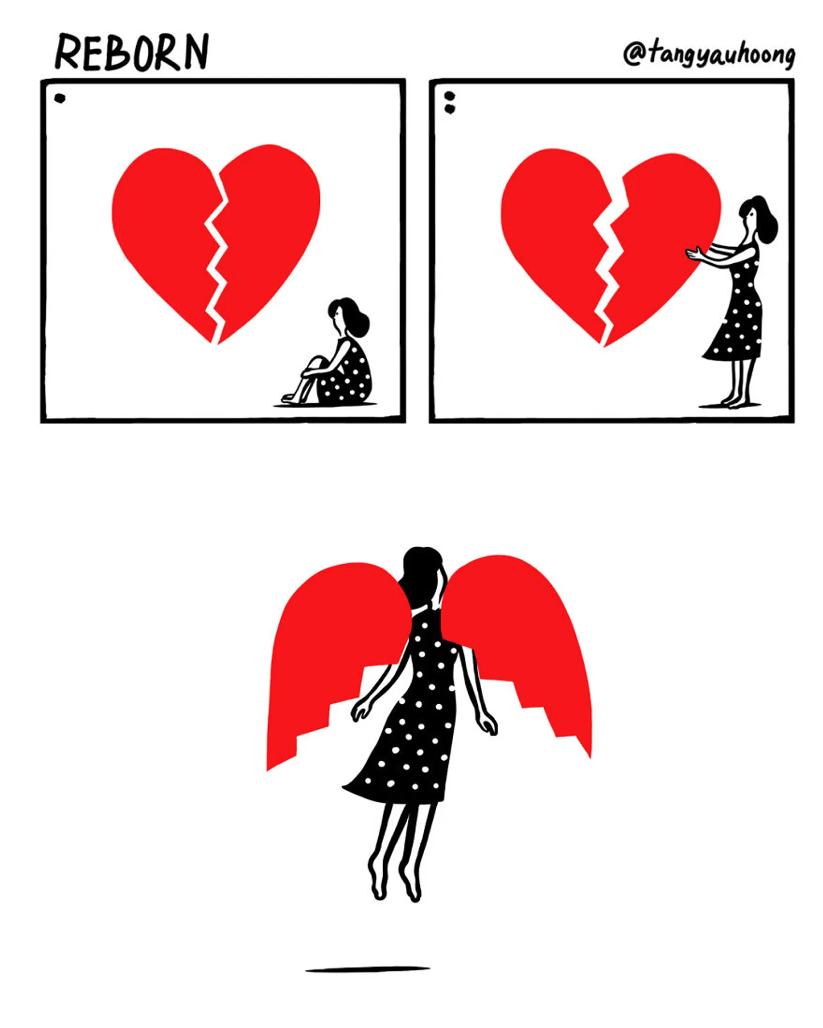 15 Ilustrasi Interpretasi Cinta yang Unik dan Nggak Terduga