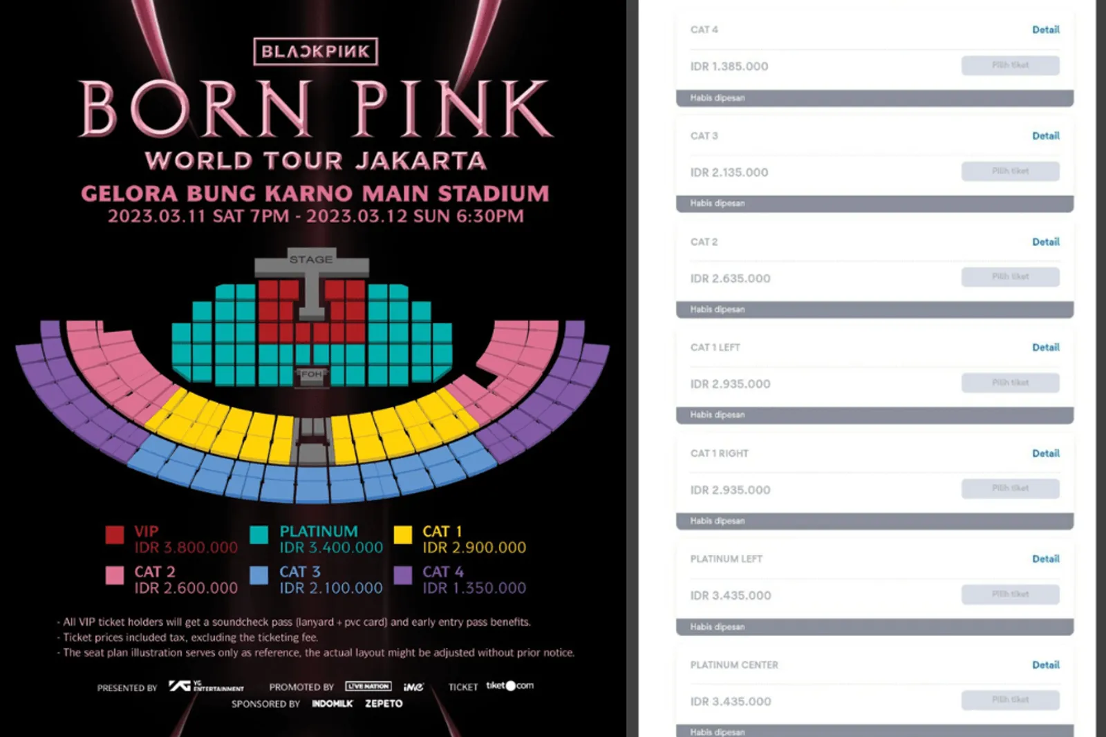 Fakta Unik Konser BLACKPINK [BORN PINK] Jakarta, Tiket Cepat Sold Out!