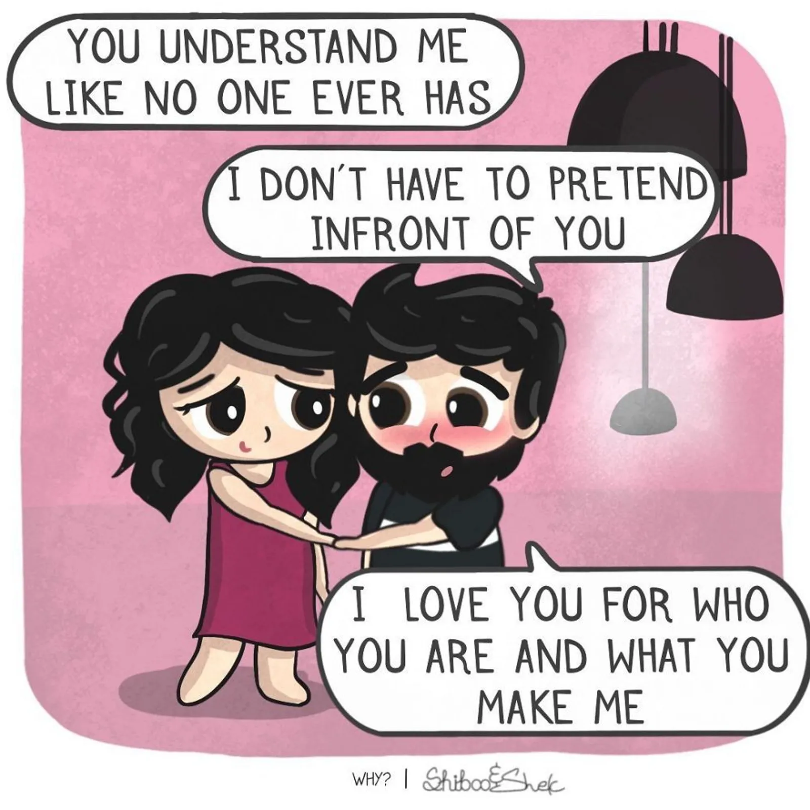 Dunia Milik Berdua, 8 Ilustrasi Kartun Pasangan Sedang Jatuh Cinta