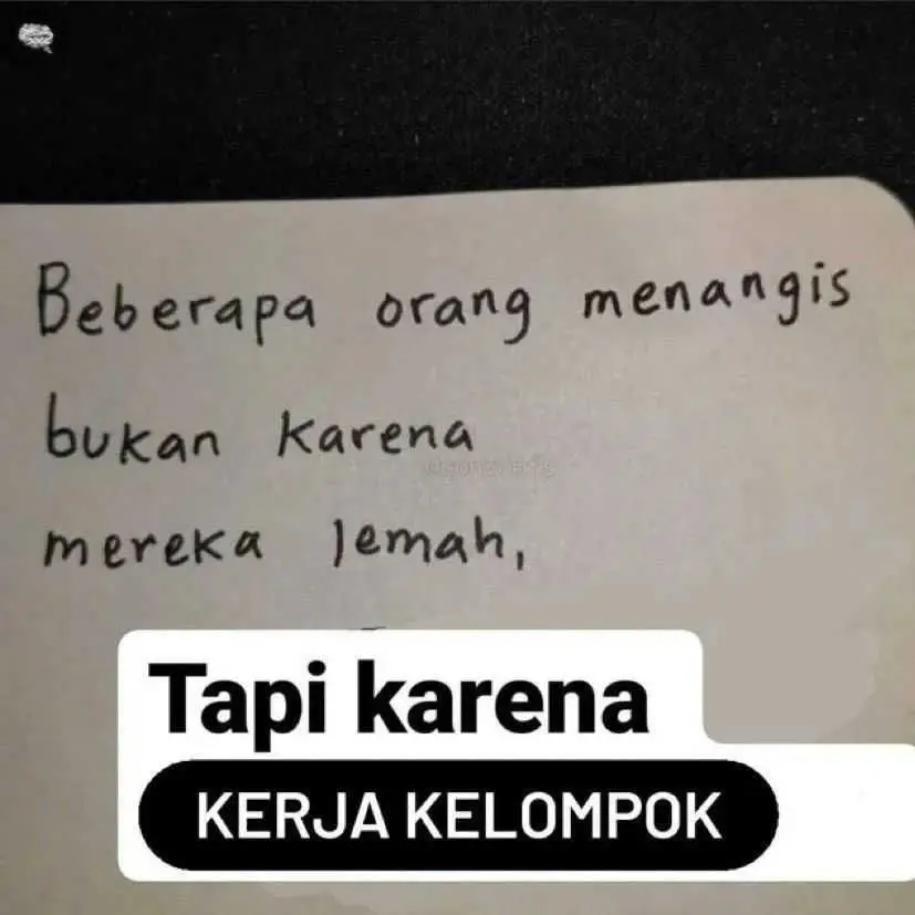 10 Meme Kerja Kelompok di Masa Sekolah yang Pernah Kamu Alami