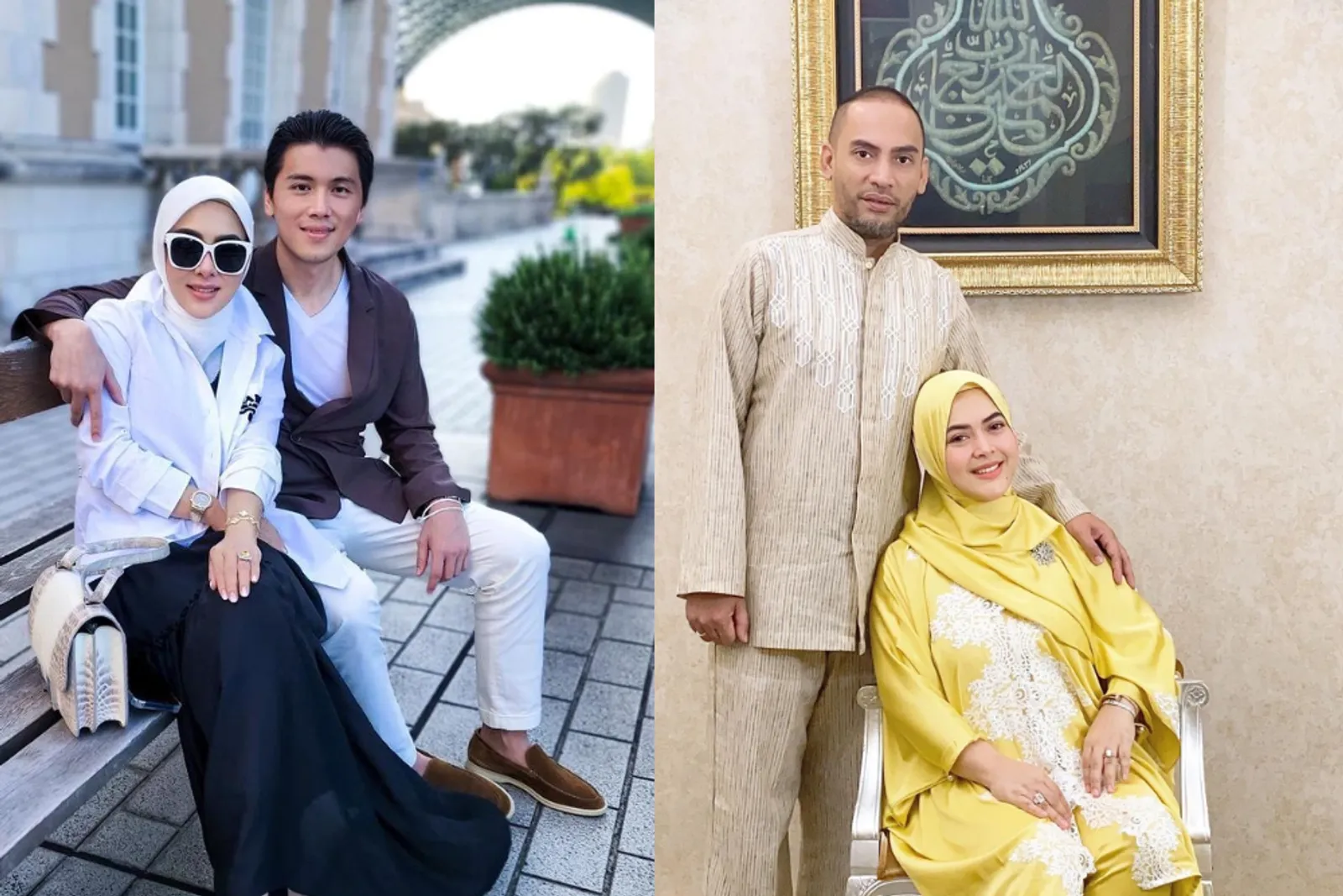 9 Potret Adu Mesra Kakak Adik Artis Bareng Suaminya, Langgeng Terus!