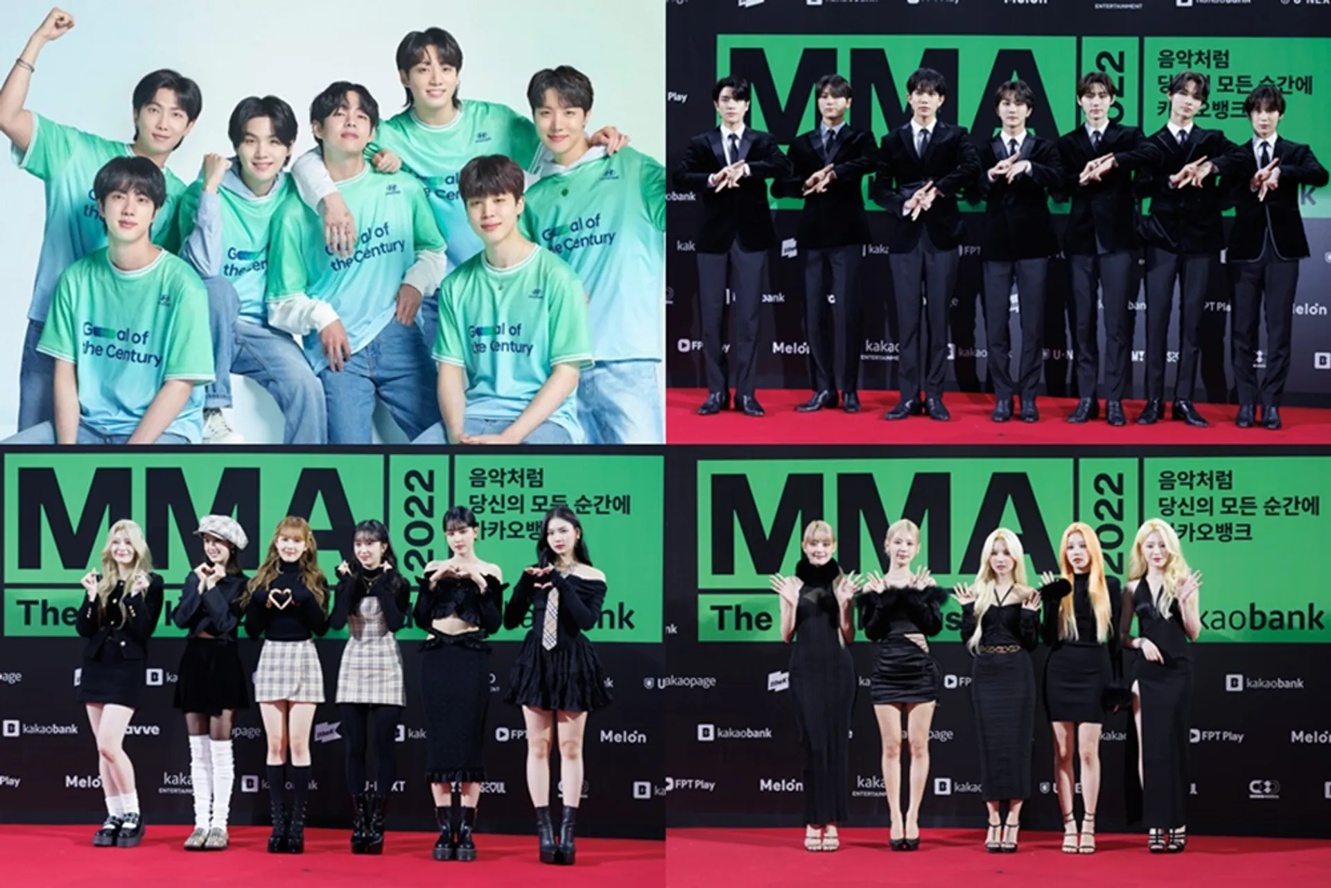 BTS Menyabet Daesang, Daftar Pemenang Melon Music Awards 2022