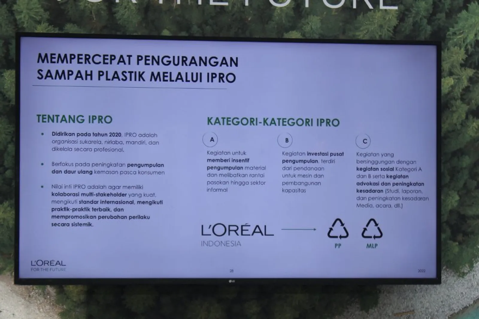 Atasi Isu Sampah Plastik, L'Oréal Indonesia Gerakkan Komitmen L4TF