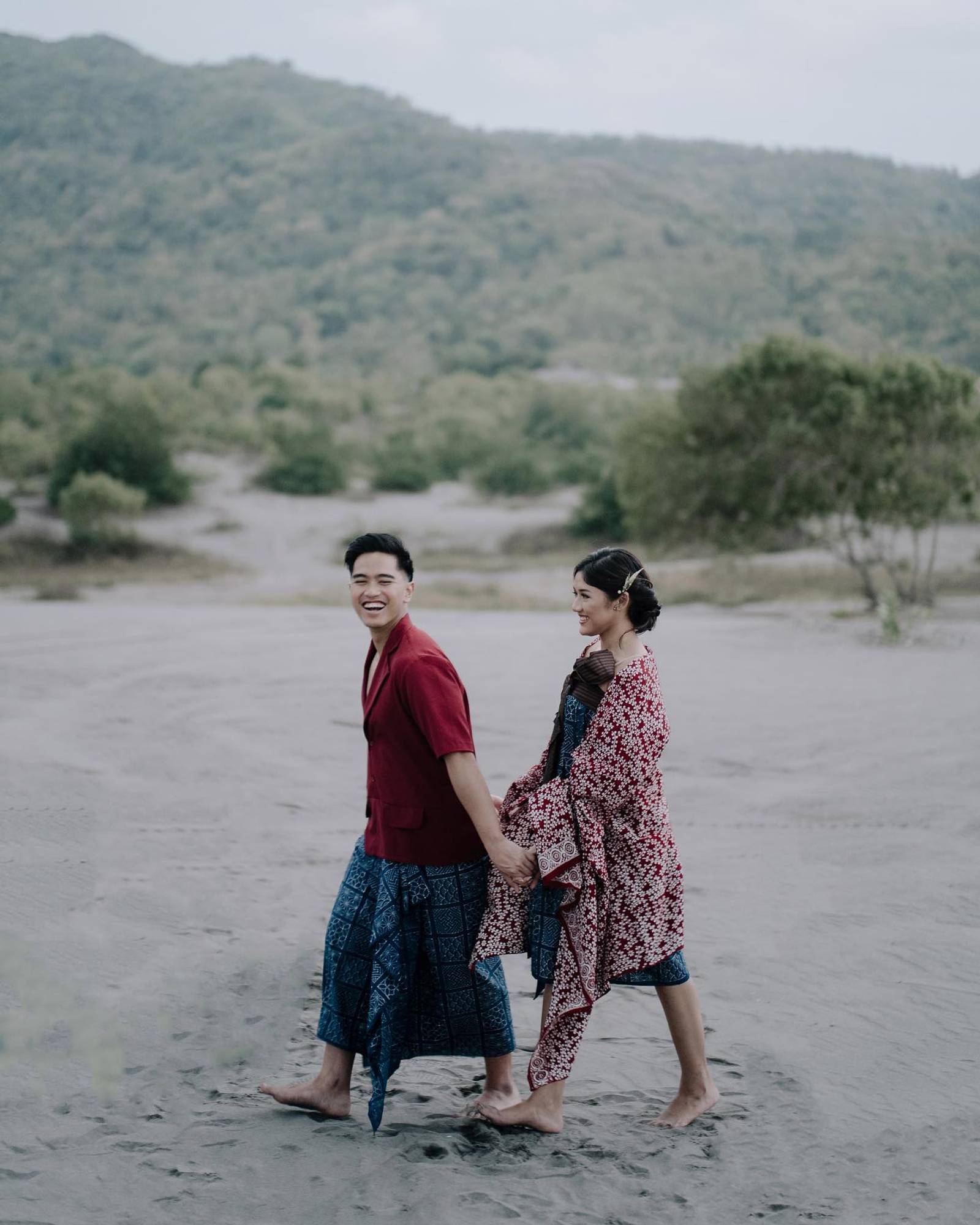 Kental akan Budaya, Ini Gaya Pre-Wedding Kaesang dan Erina