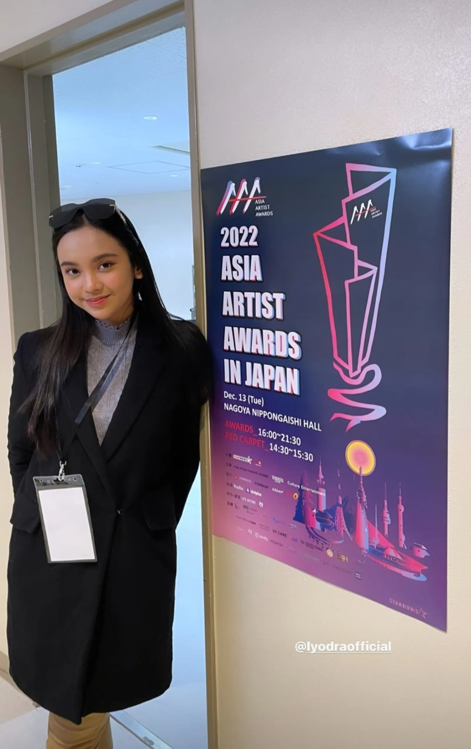 Intip Persiapan Lyodra Saat Akan Tampil di Asia Artist Awards 2022