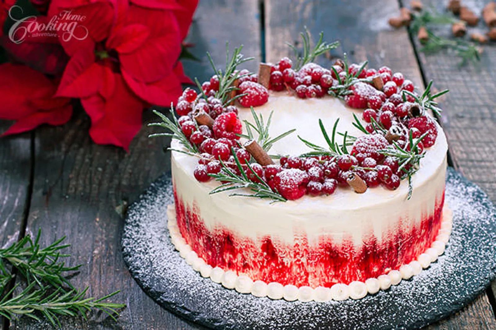 10 Desain Kue Tart Bertemakan Natal Penuh Warna dan Unik