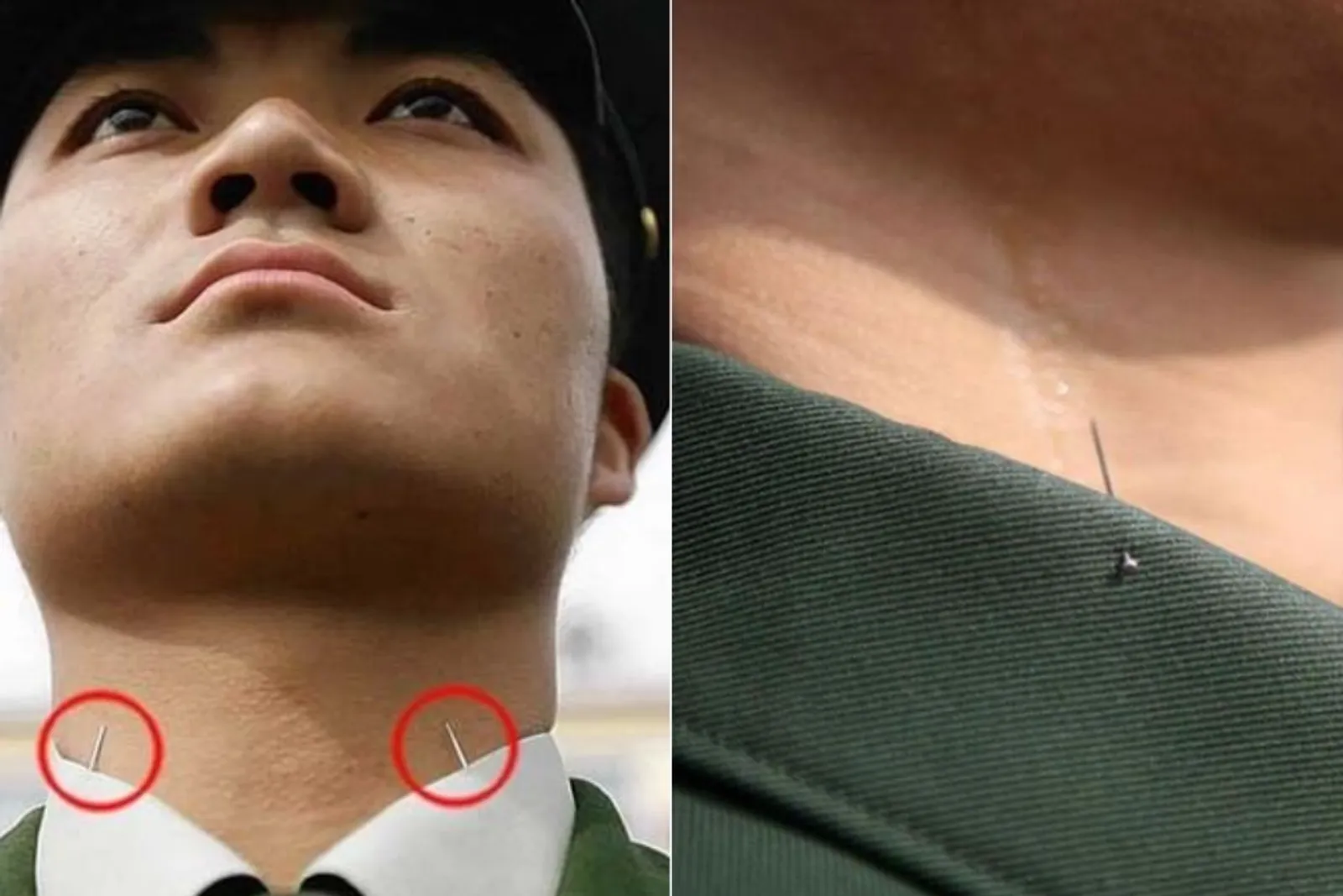 Agar Nggak Bungkuk, Ini Cara Tentara Tiongkok Latih Postur Pasukan