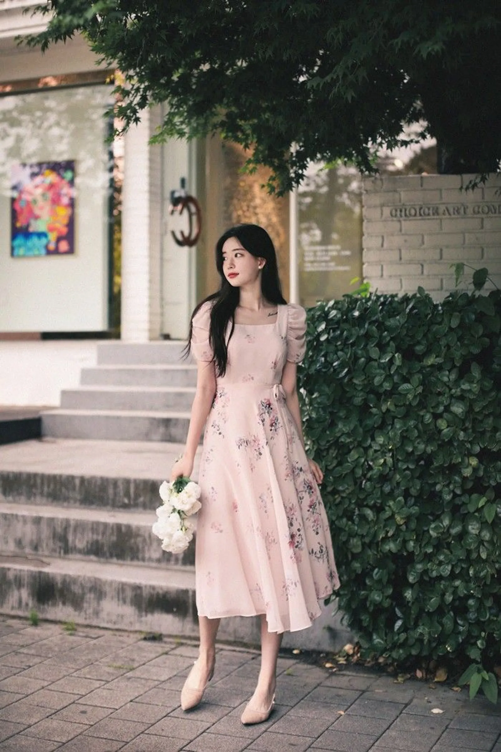 11 Model Gaun Pesta Remaja Korea yang Anggun dan Elegan