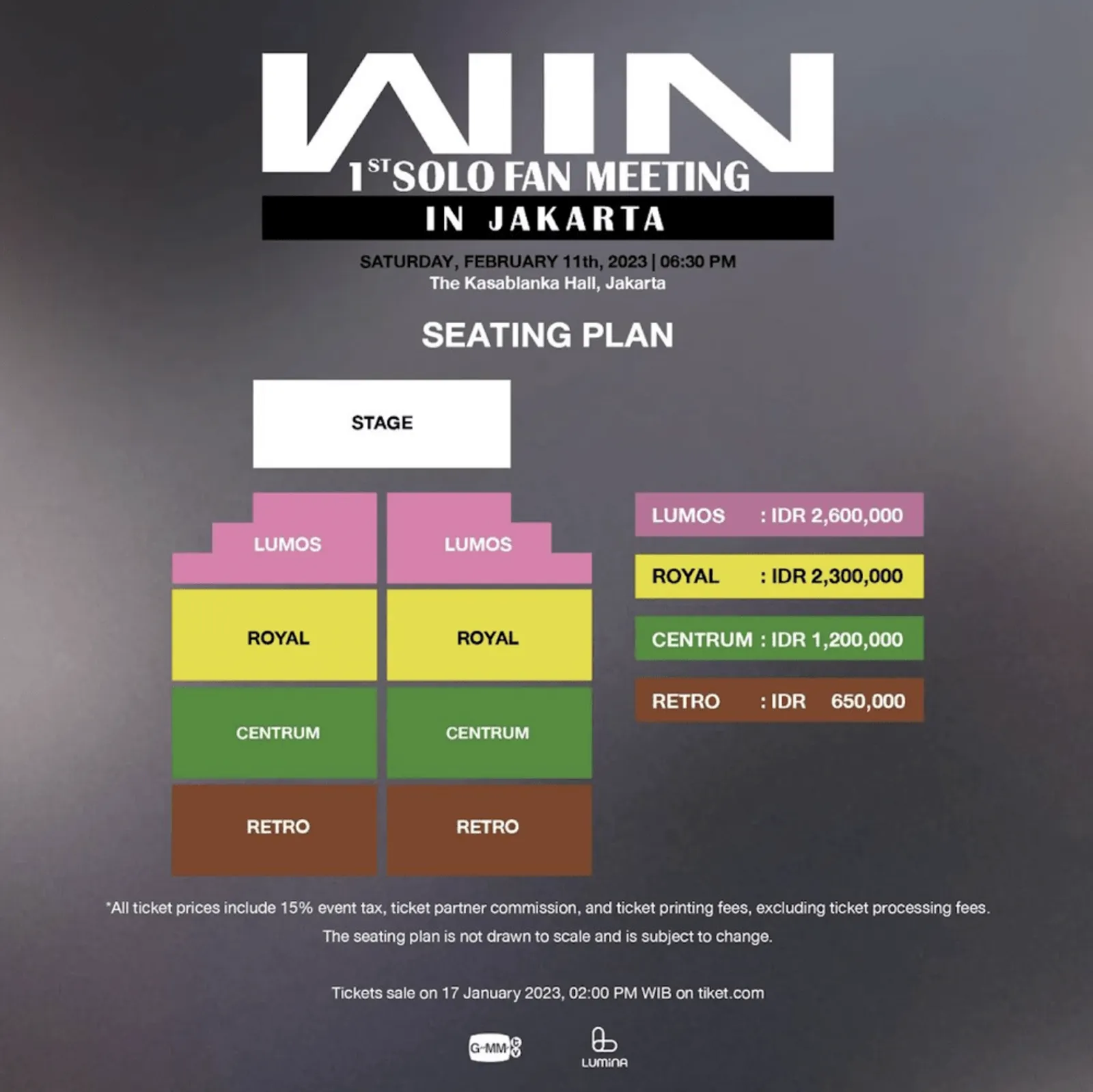 Win Metawin Gelar Fan Meet di Jakarta, Cek Jadwal dan Harga Tiketnya!