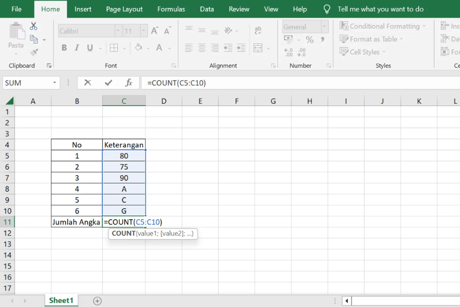 20 Rumus Excel yang Sering Digunakan, Jangan Sampai Lupa!