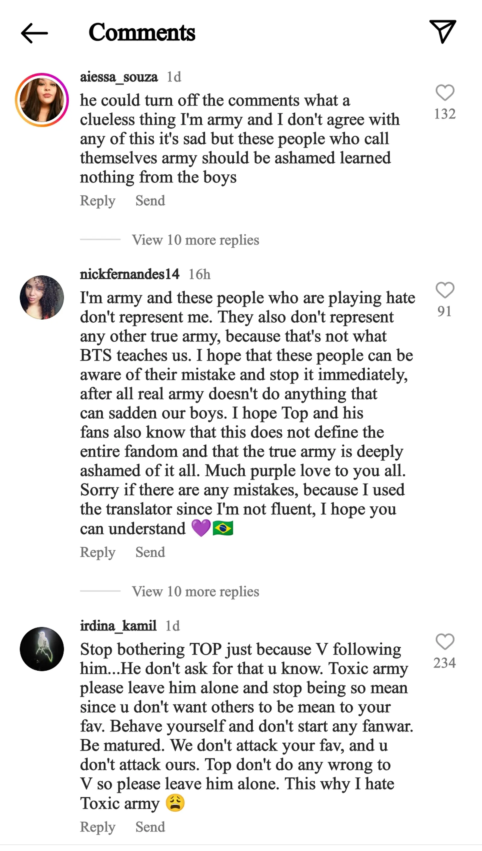 V BTS Tak Sengaja Follow Instagram T.O.P BIGBANG, ARMY Tegur Penindas