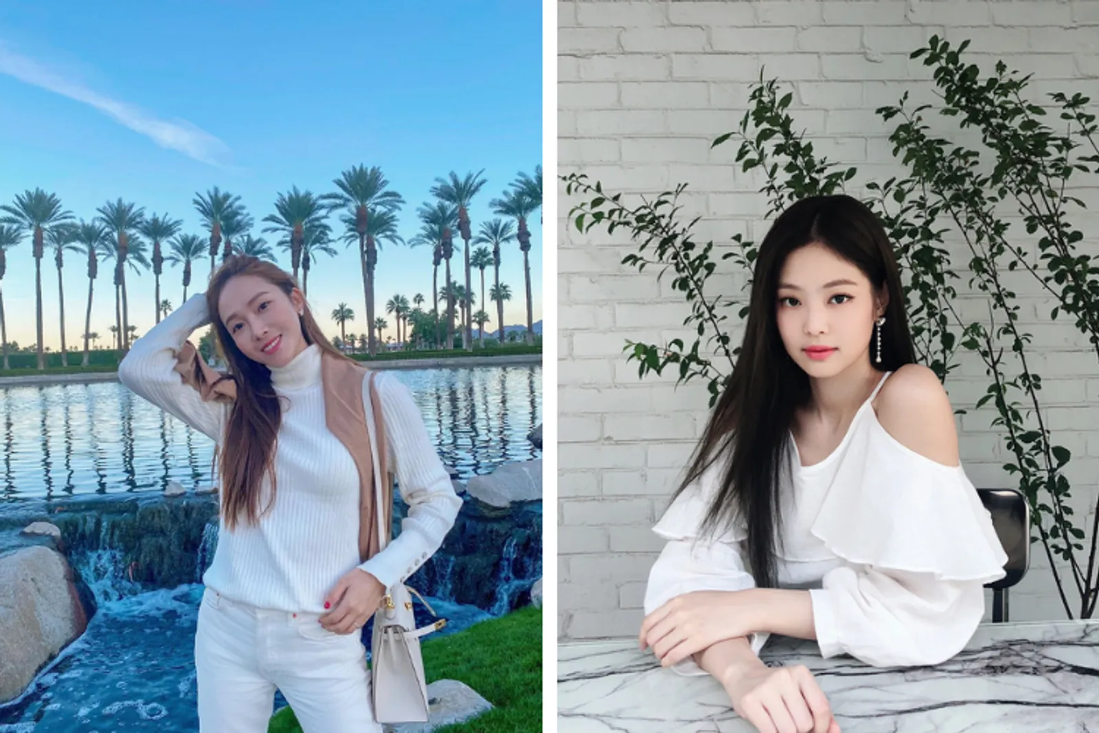 Adu Gaya Duo Sahabat, Jessica Jung dan Jennie 'BLACKPINK'