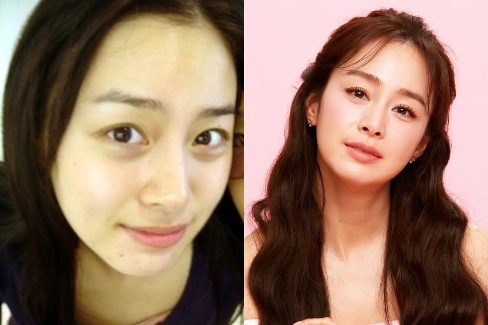 Potret Artis Korea di Atas 40 Tahun Gunakan Makeup vs Tidak, Pangling!