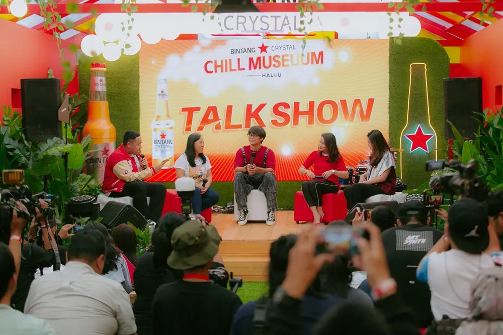 Stop Overwork & Chill di BINTANG Crystal Chill Museuum M Bloc Space