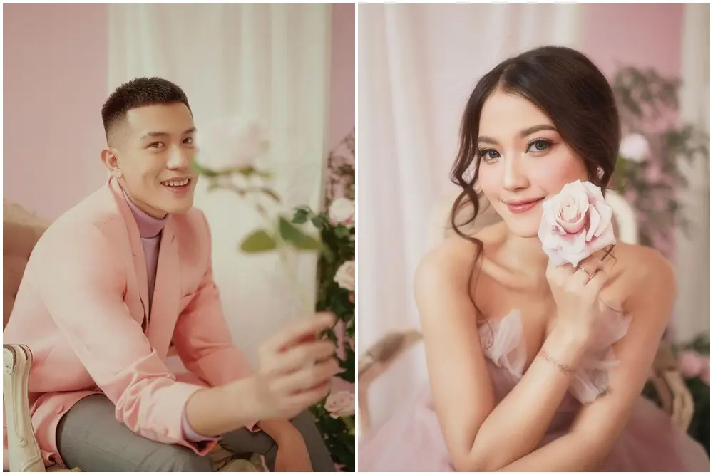 Tampil Serasi, 10 Foto Pre-Wedding Julian Jacob dan Mirriam Eka