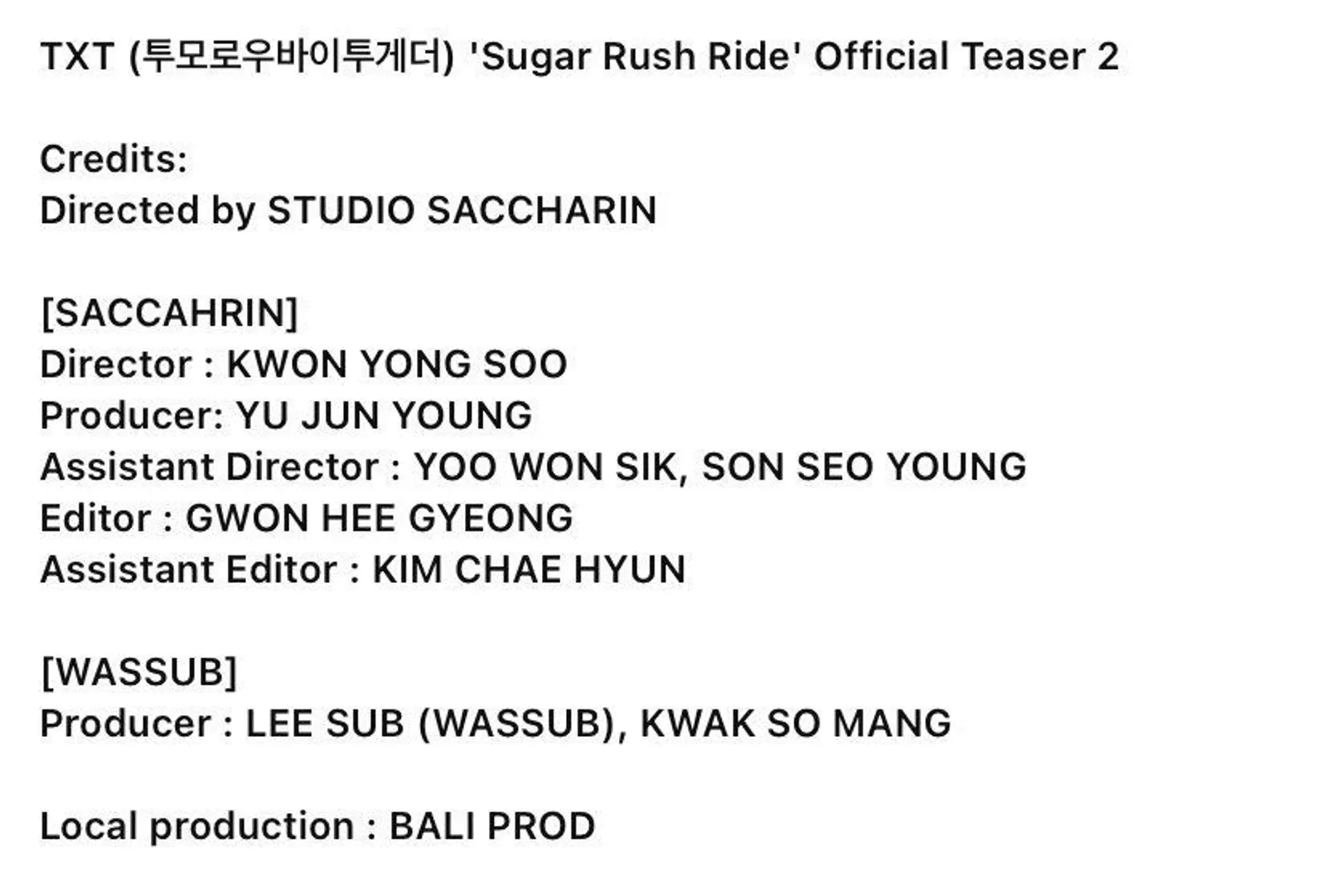 Heboh MV TXT "Sugar Rush Ride" yang Diduga Syuting di Bali