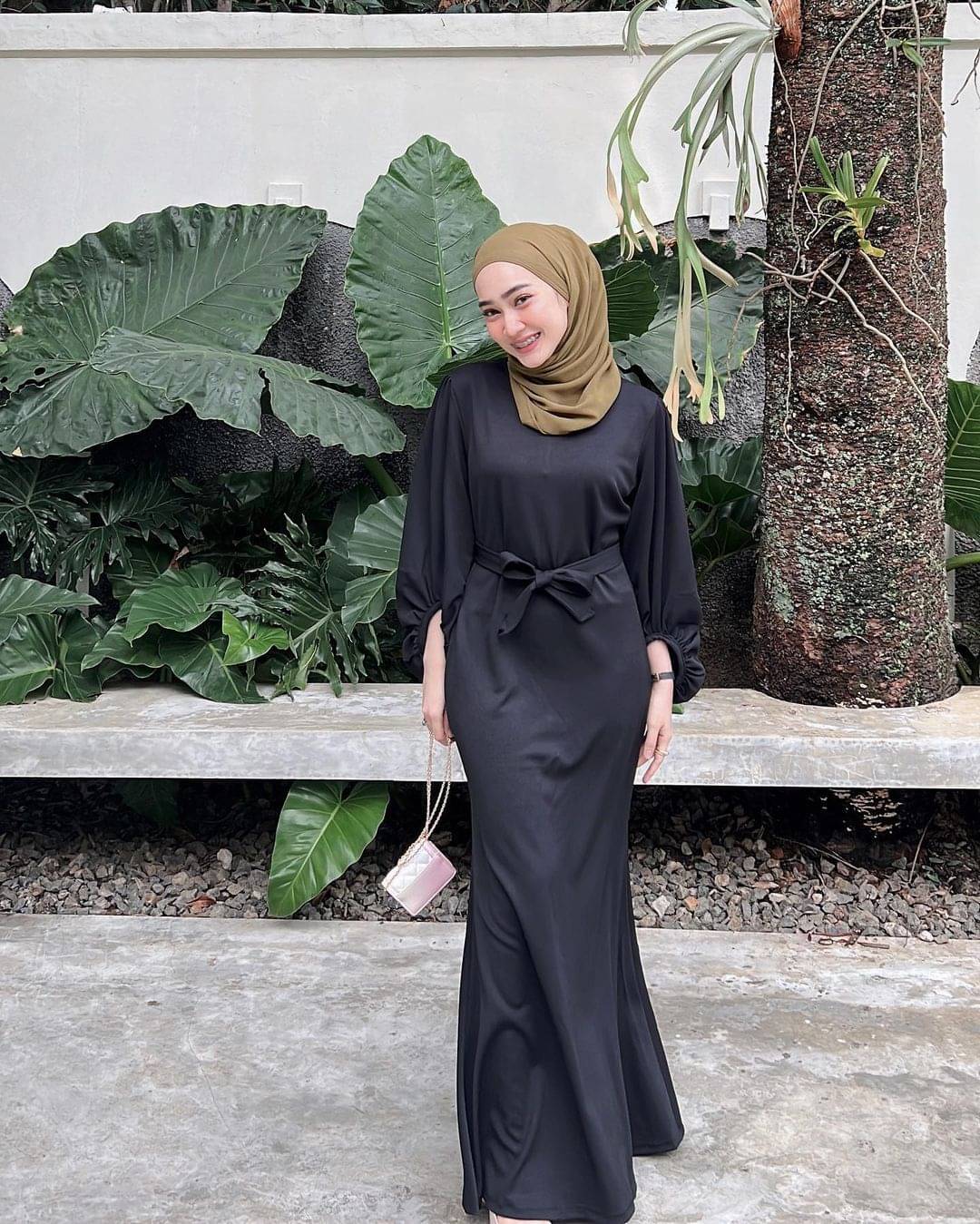 Contoh baju 2024 bridesmaid hijab