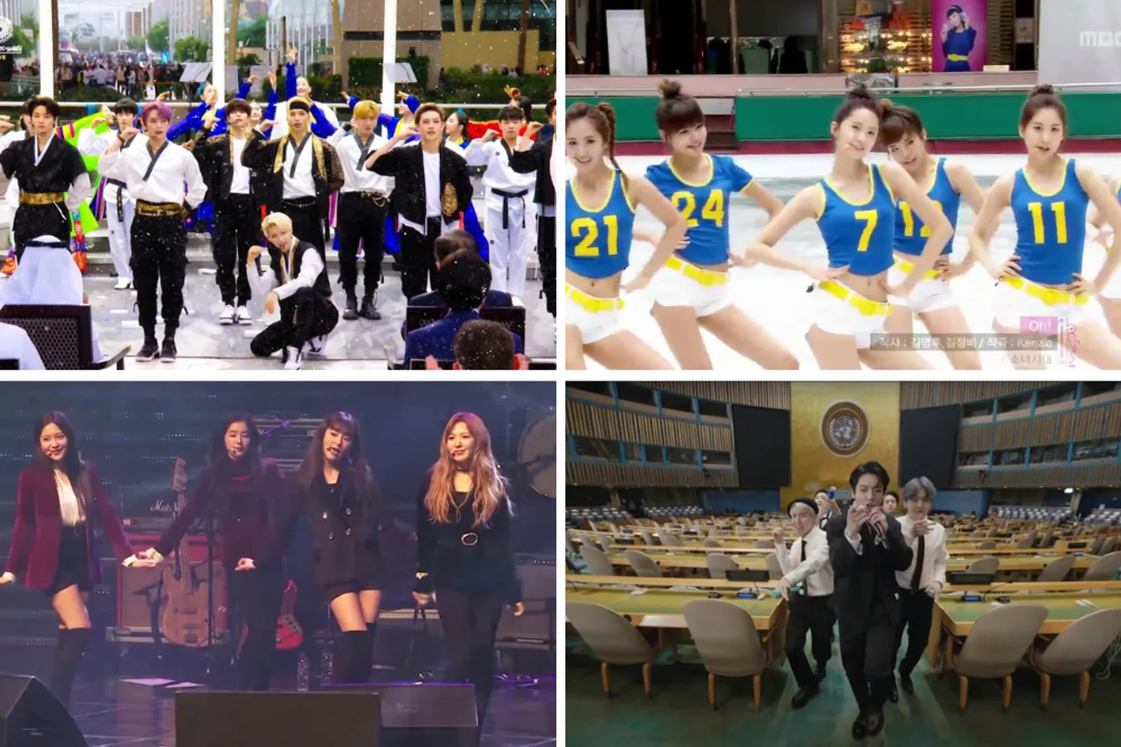 Bukan Panggung! 7 Idol K-Pop ini Tampil di Tempat yang Nggak Lazim