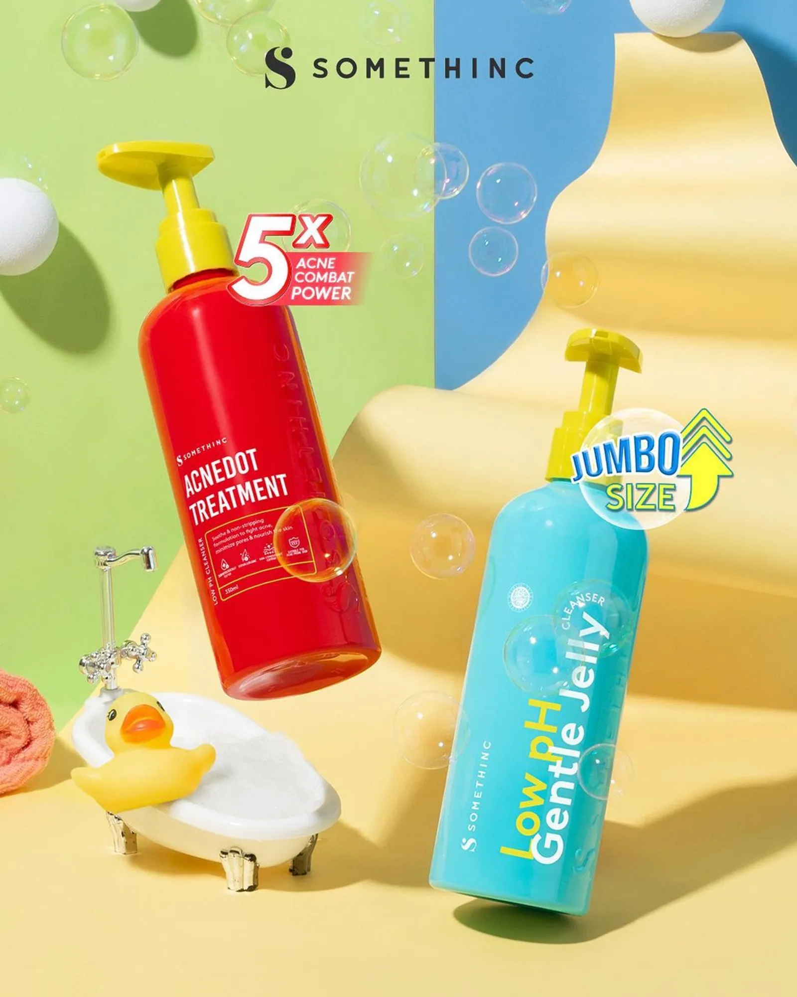 Lebih Puas, Somethinc Luncurkan Face Cleanser Ukuran Jumbo 