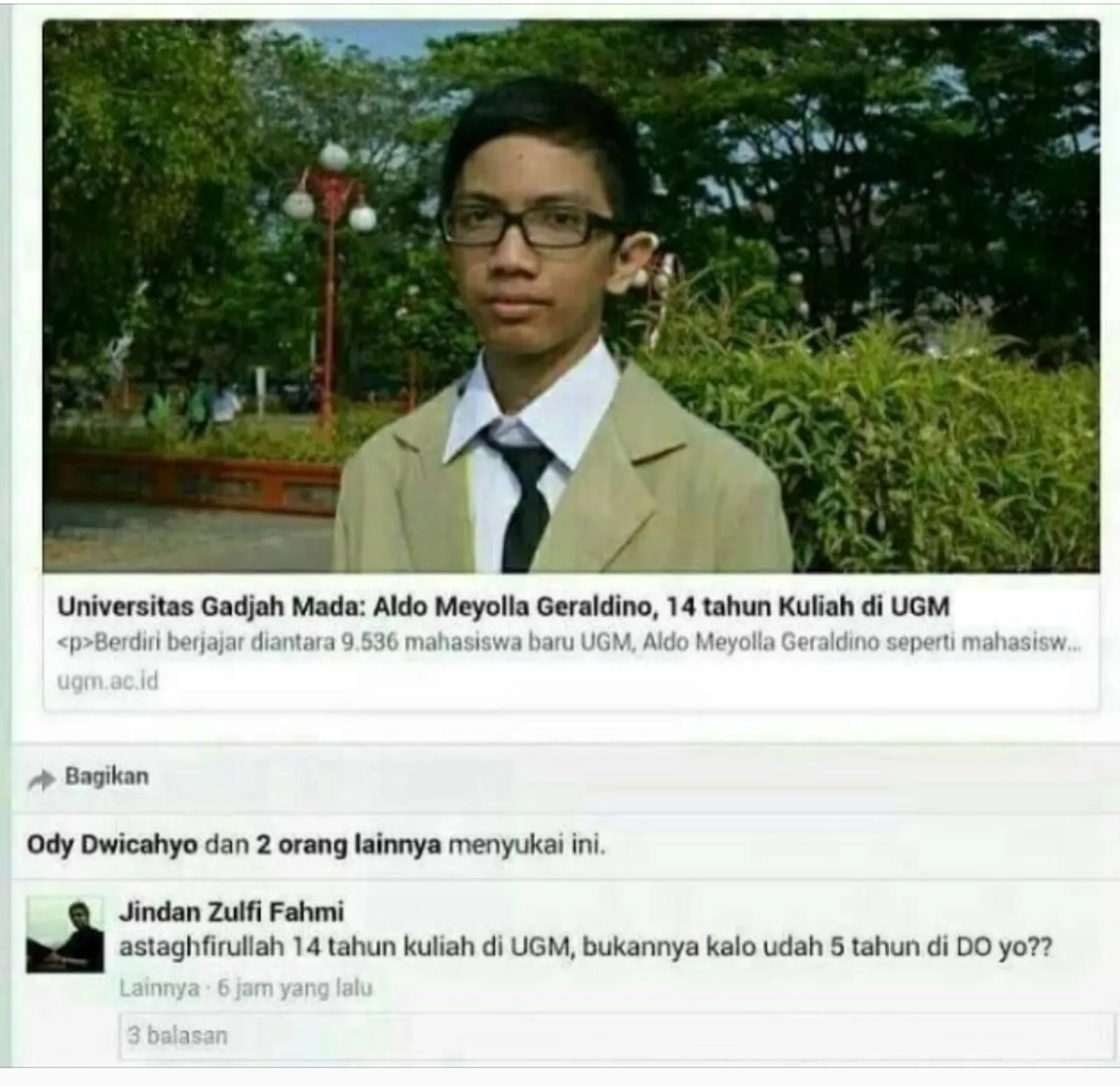 21 Meme Celetukan Warga Facebook yang Bikin Ngakak Guling-Guling