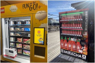 10 Vending Machine Paling Unik Dunia, Ada Buku Hingga Gameboy