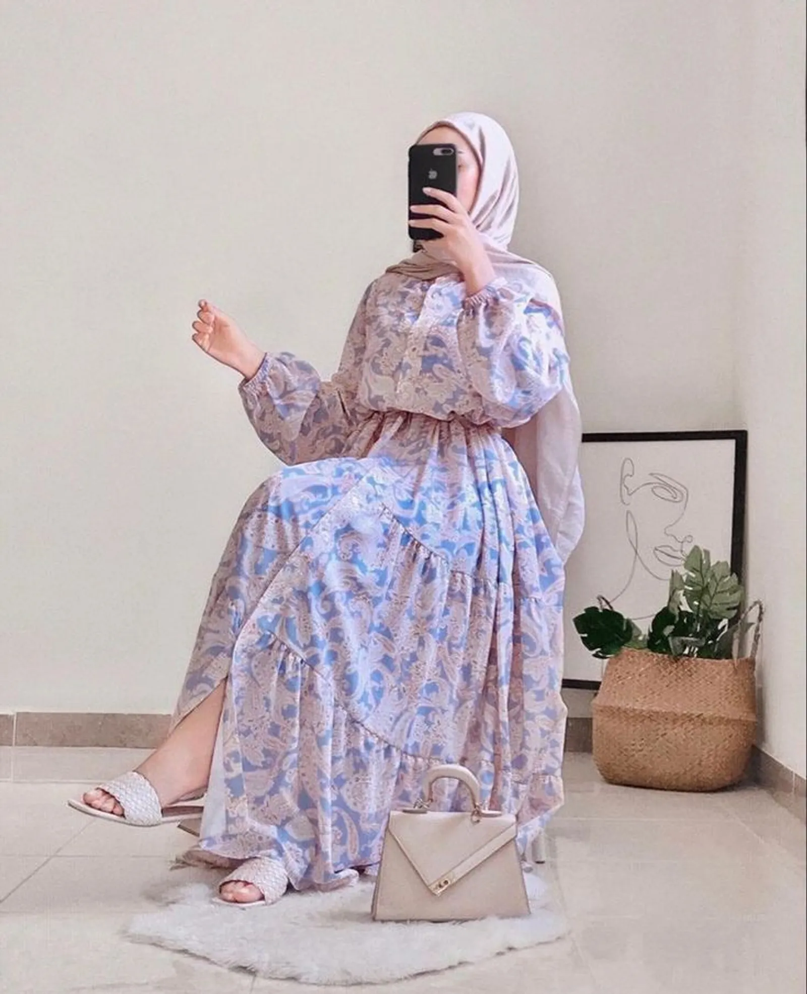 10 Model Gamis Floral Terbaru 2024 yang Anggun dan Menawan