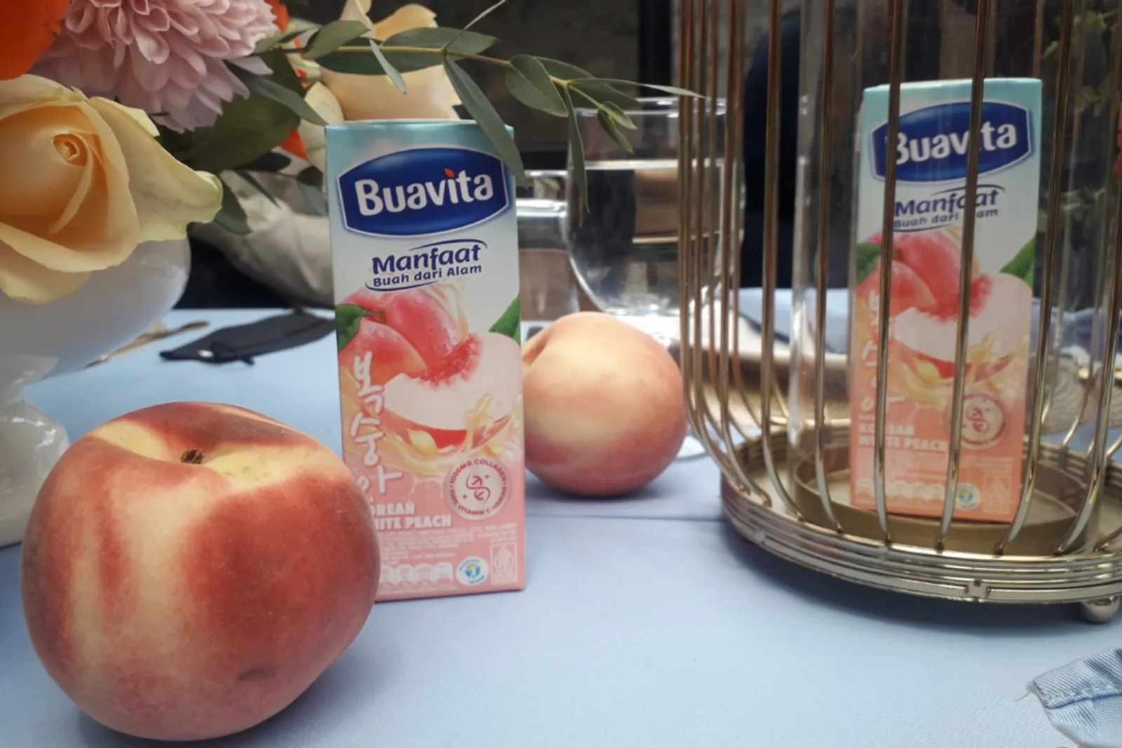 Resep Mocktail Buavita Korean White Peach yang Kaya Akan Kolagen