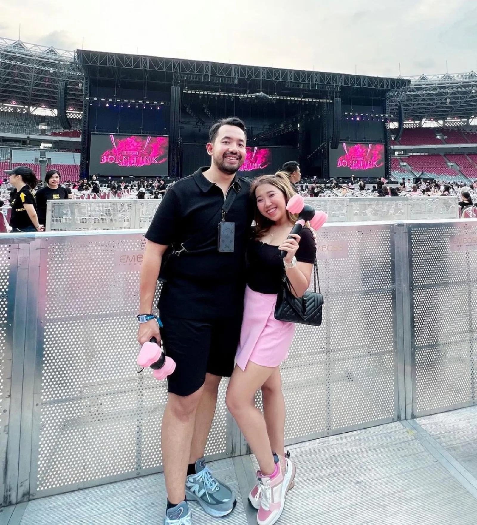 9 Seleb Tanah Air yang Nonton Konser BLACKPINK Bersama Pasangan