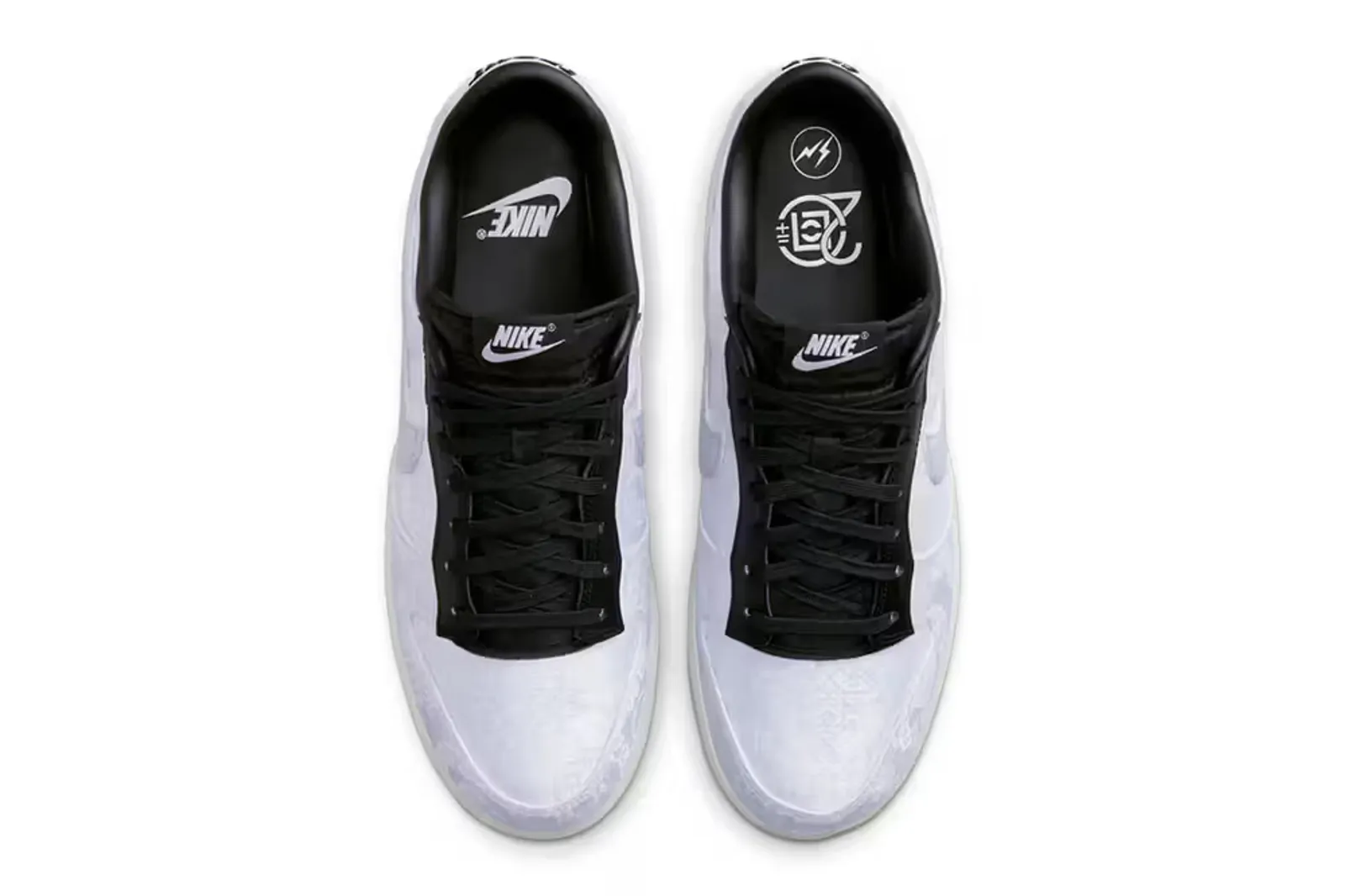 Detail Sneaker Collab antara CLOT x fragment design x Nike