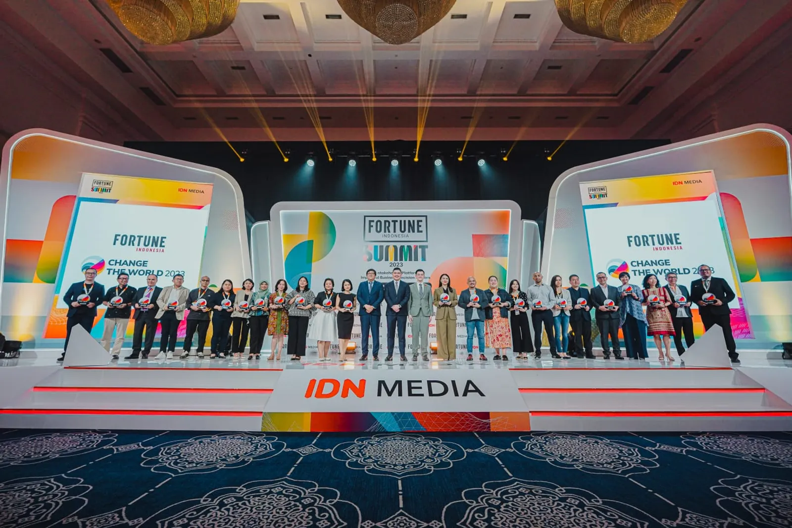 Daftar Lengkap Penerima Award Fortune Indonesia Summit 2023