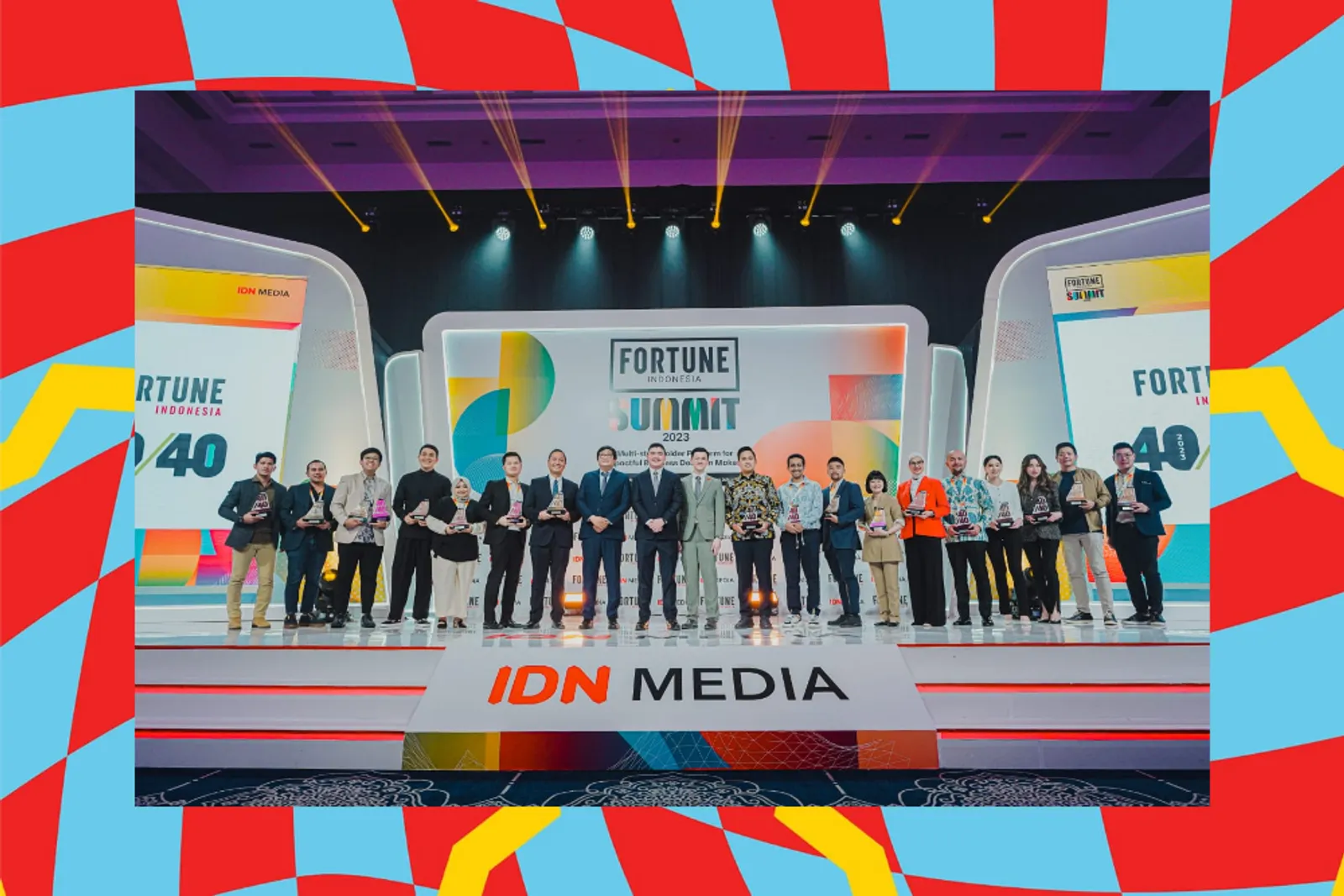 Daftar Lengkap Penerima Award Fortune Indonesia Summit 2023