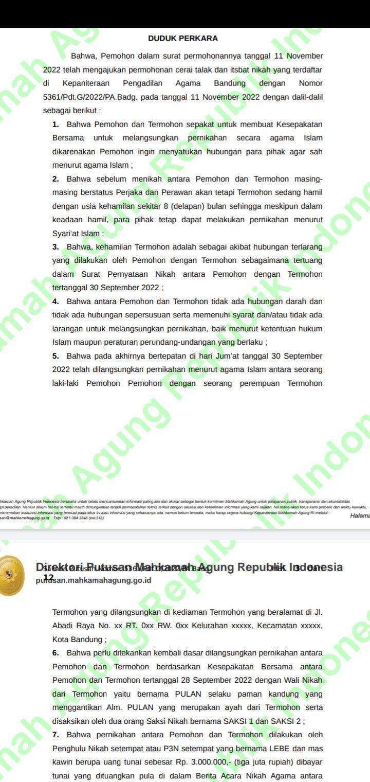 Alshad Ahmad Diduga Menghamili Nissa Asyifa, Ada Bukti Pernah Menikah?