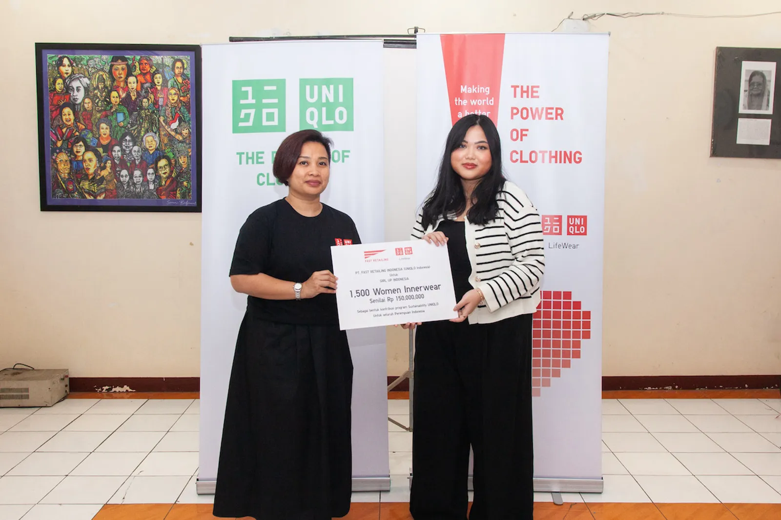 UNIQLO Donasikan 1500 Innerwear di Bulan Perempuan Internasional