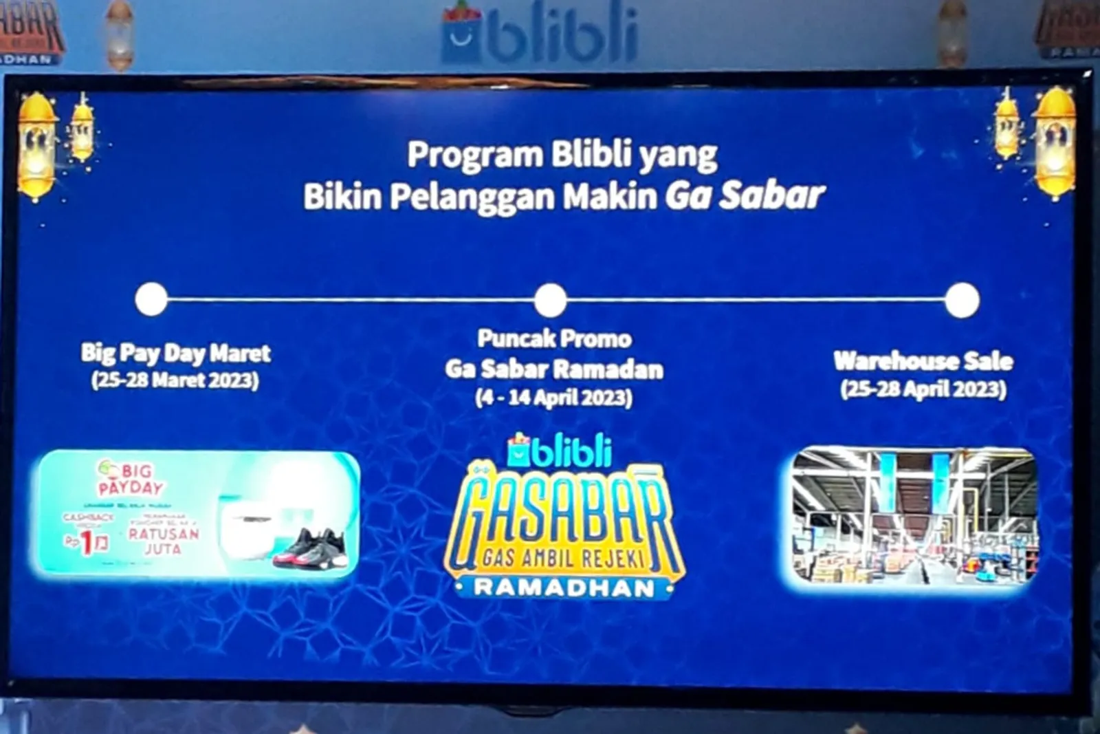 Semarakkan Ramadan 2023! BliBli Kasih Banyak Penawaran Lewat GASABAR