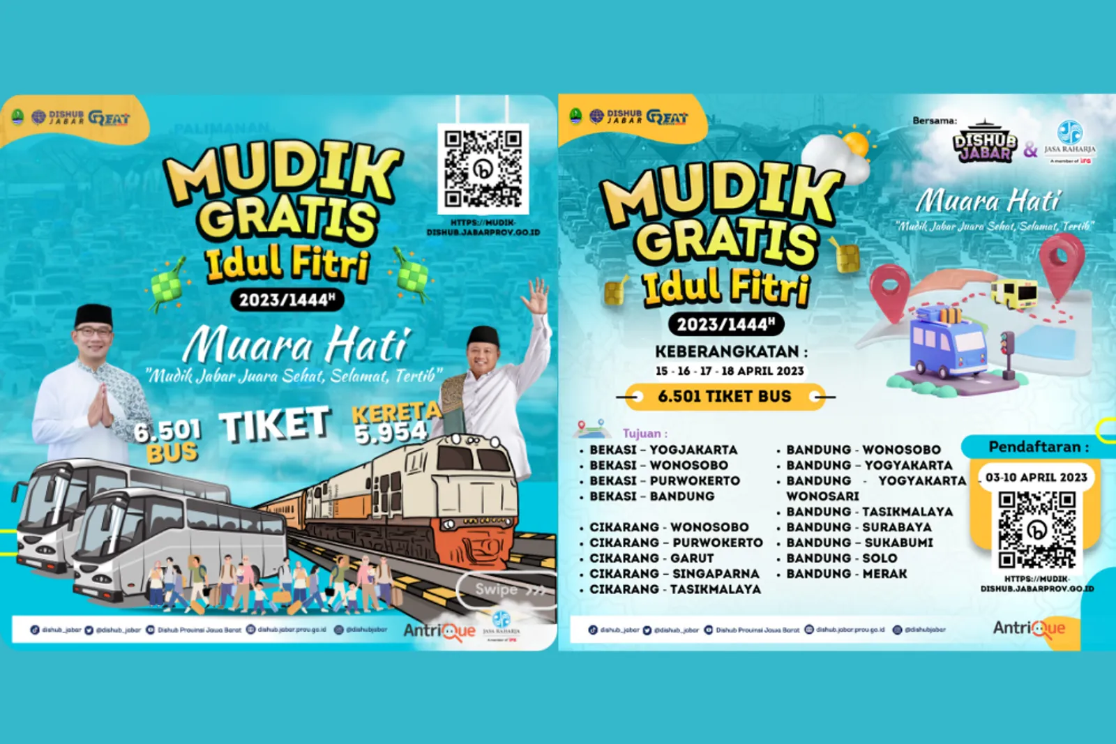 10 Program Mudik Gratis 2023 Beserta Link Pendaftaran, Buruan Daftar!