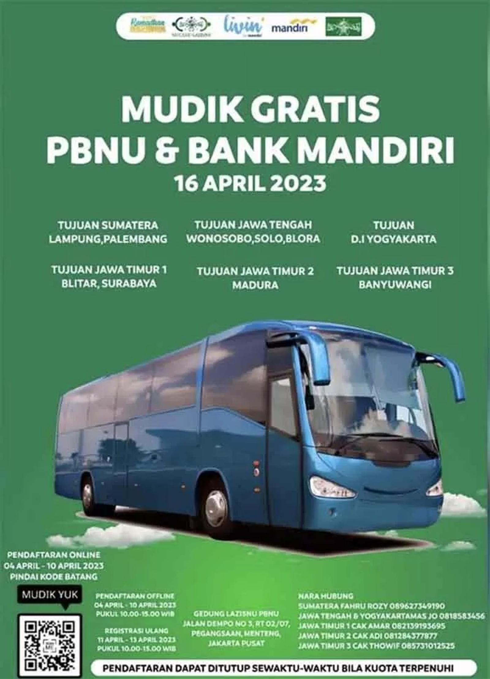 10 Program Mudik Gratis 2023 Beserta Link Pendaftaran, Buruan Daftar!