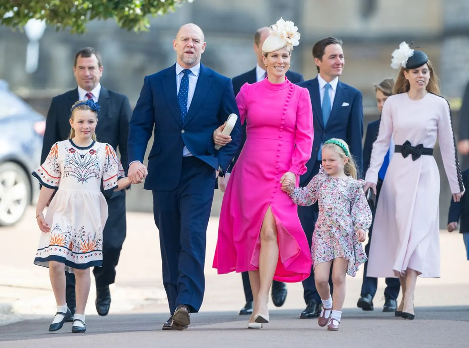 Penampilan Keluarga Kerajaan Inggris Rayakan Paskah di Windsor