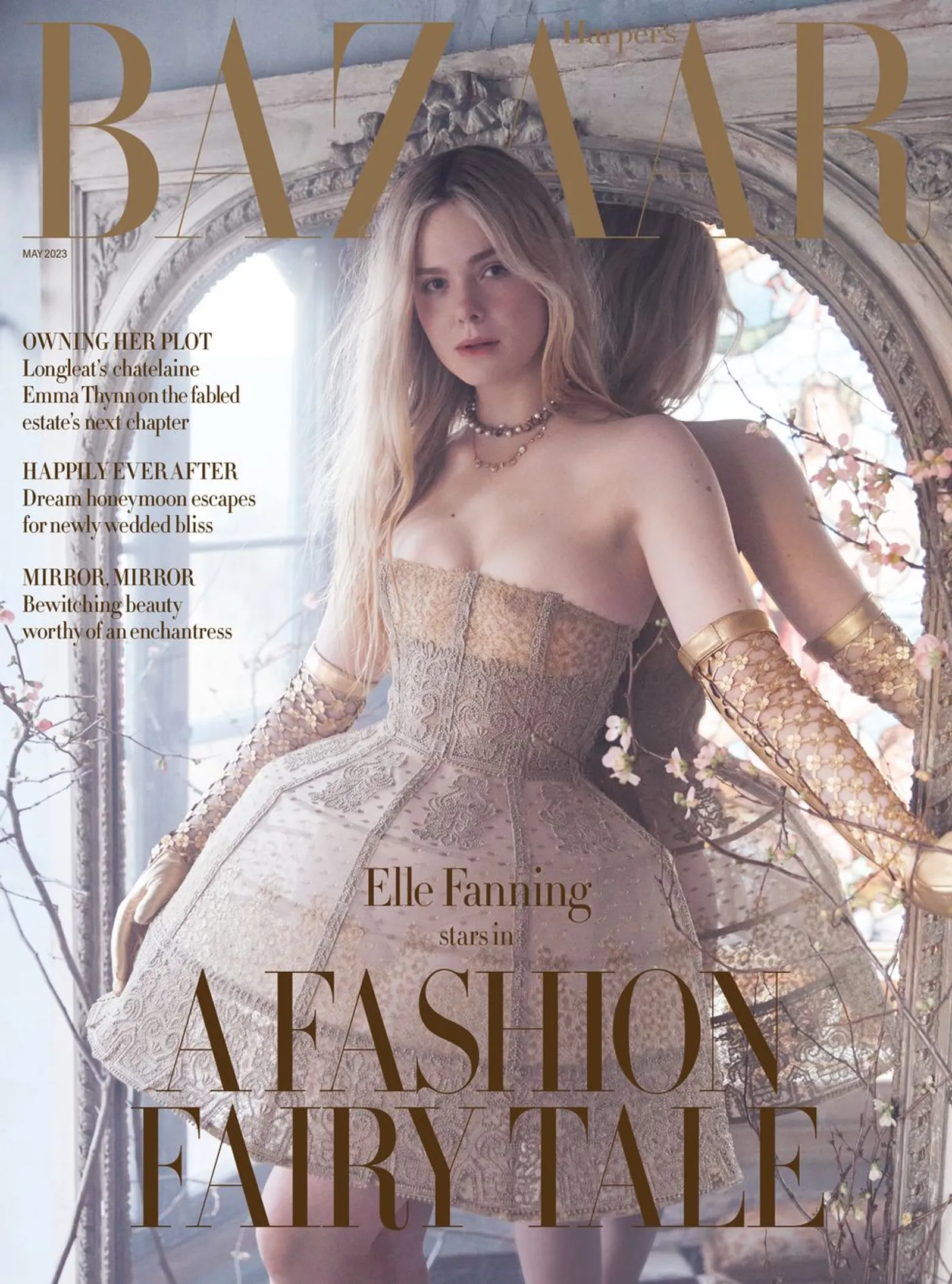 Penampilan Elle Fanning di Photoshoot Bernuansa Fairytale