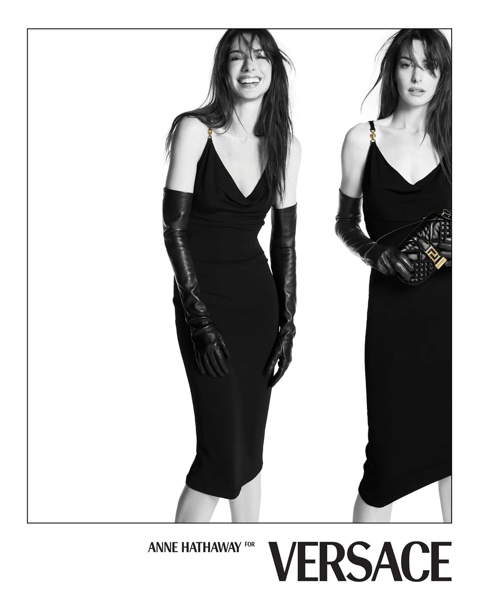 Anne Hathaway Jadi Wajah Campaign Versace Icons