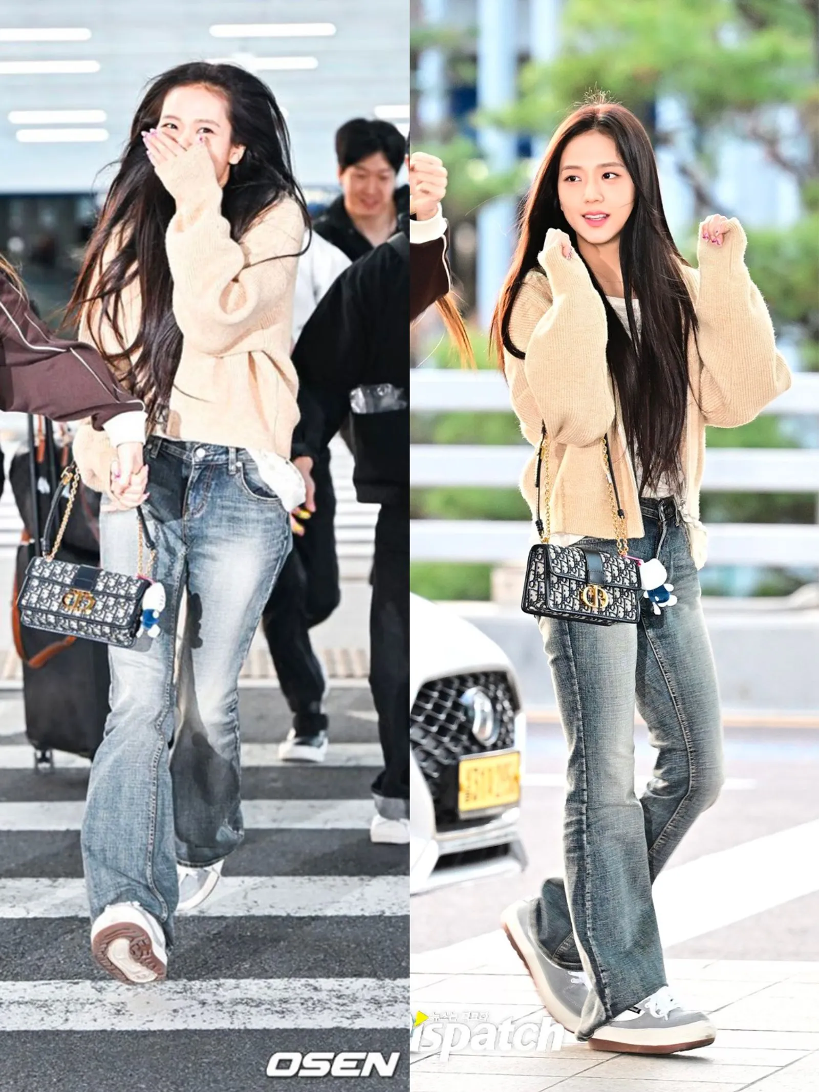 Deretan Gaya Terbaru Jisoo 'BLACKPINK' di Bandara