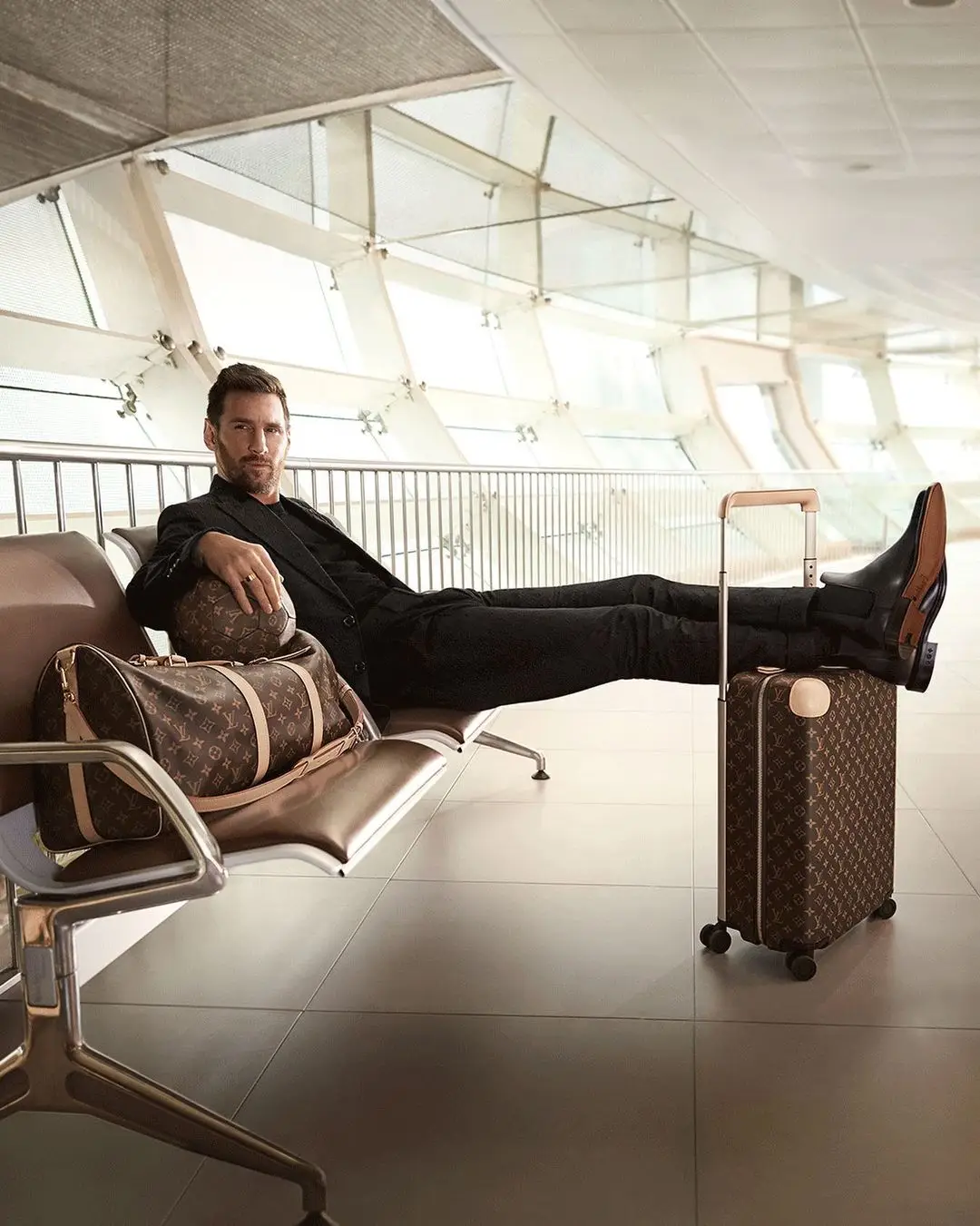 Lionel Messi Jadi Model Campaign Louis Vuitton Terbaru