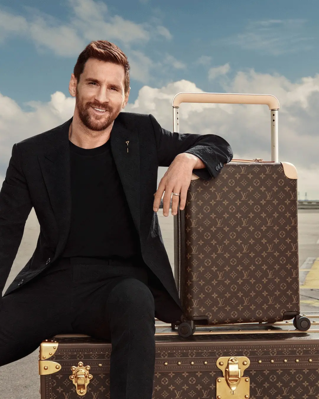 Lionel Messi Jadi Model Campaign Louis Vuitton Terbaru