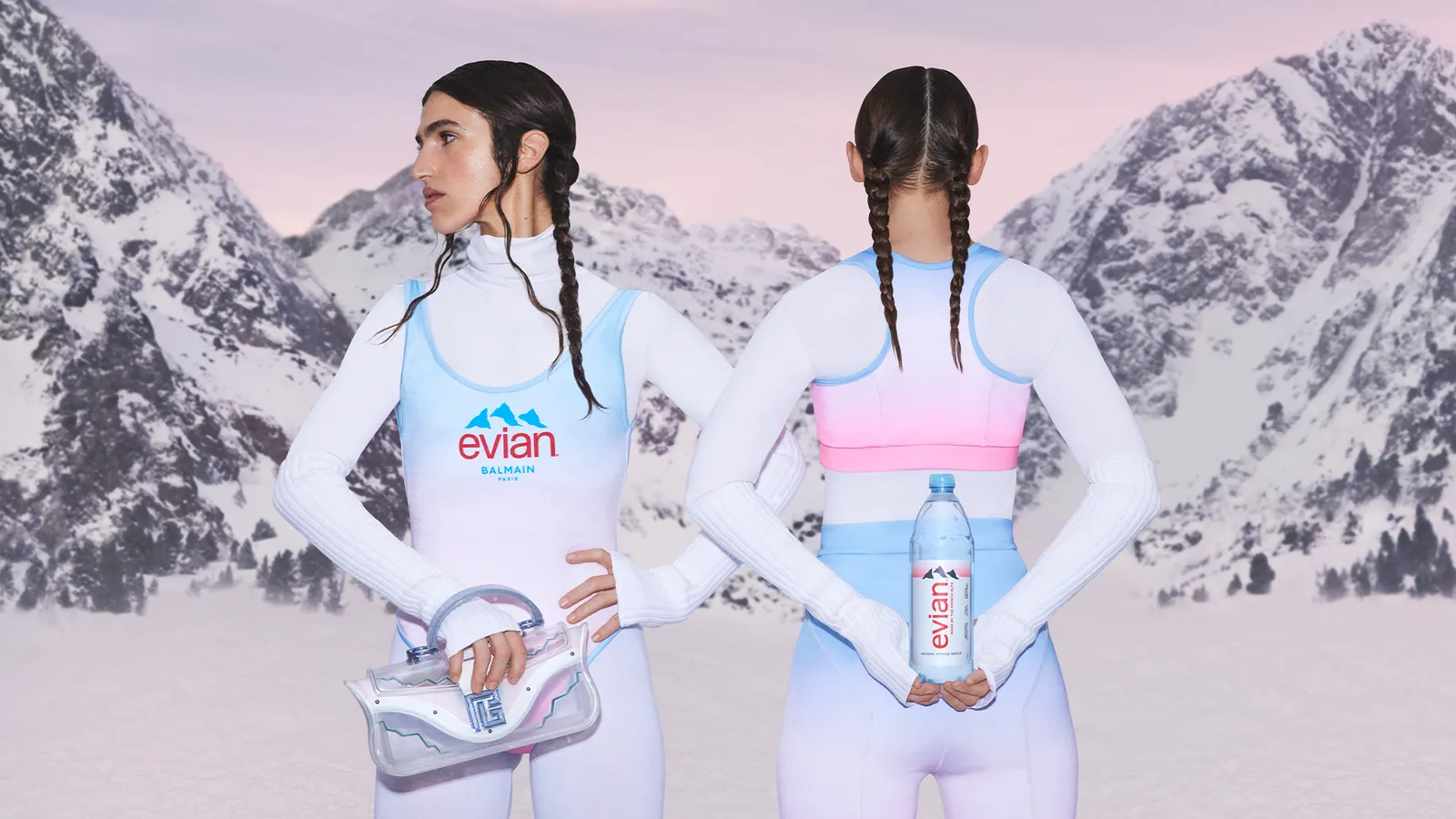 Balmain x evian Merilis Koleksi Kapsul yang Ramah Lingkungan