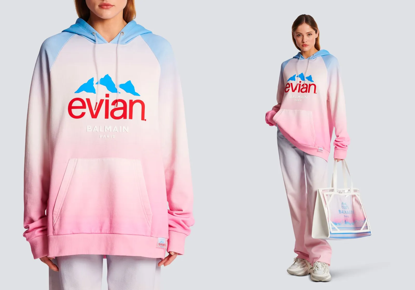 Balmain x evian Merilis Koleksi Kapsul yang Ramah Lingkungan