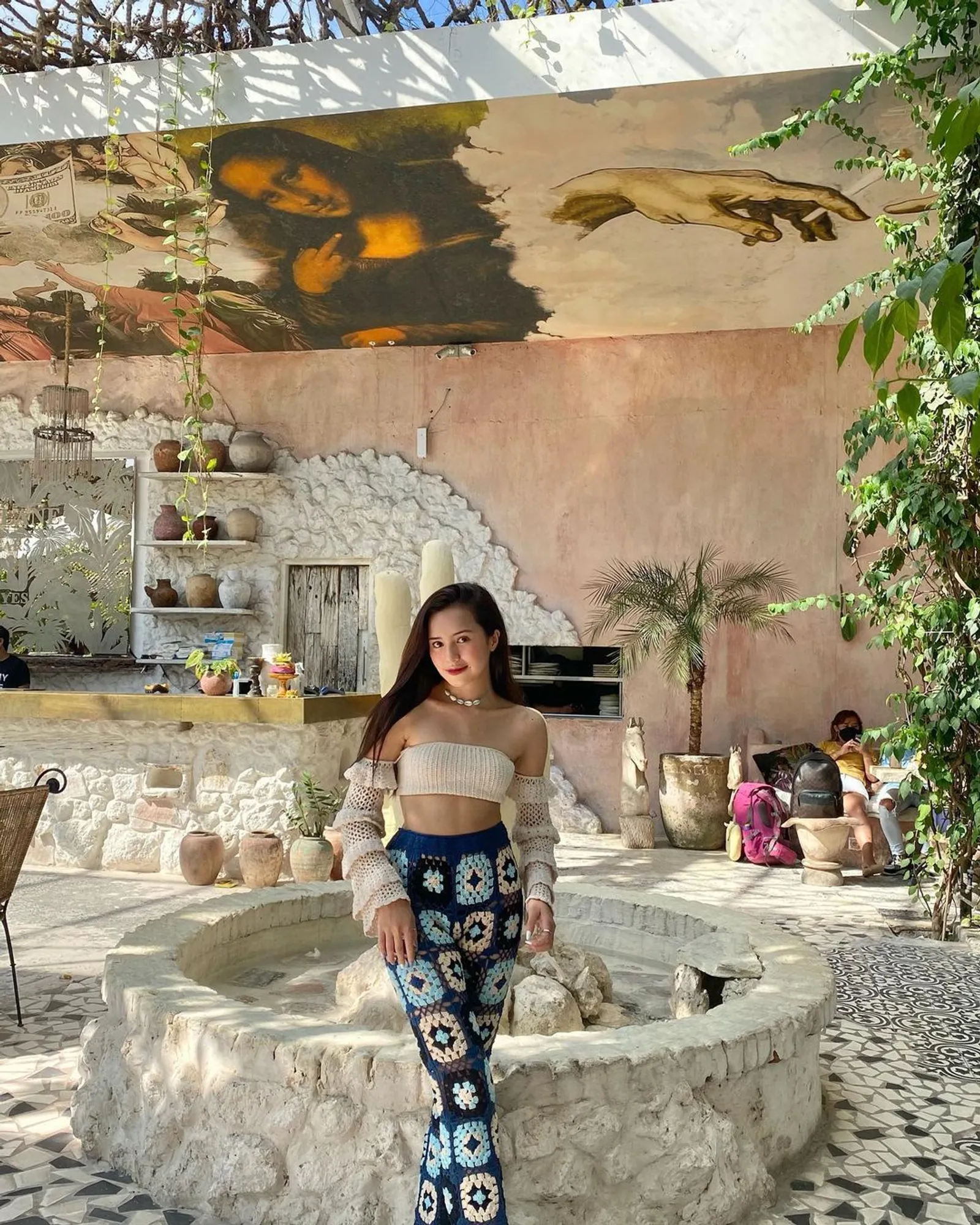 Inspirasi OOTD Liburan ke Bali a La Beby Tsabina