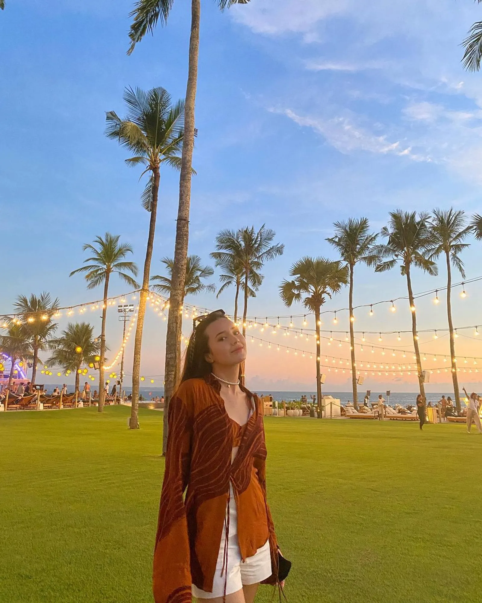 Inspirasi OOTD Liburan ke Bali a La Beby Tsabina