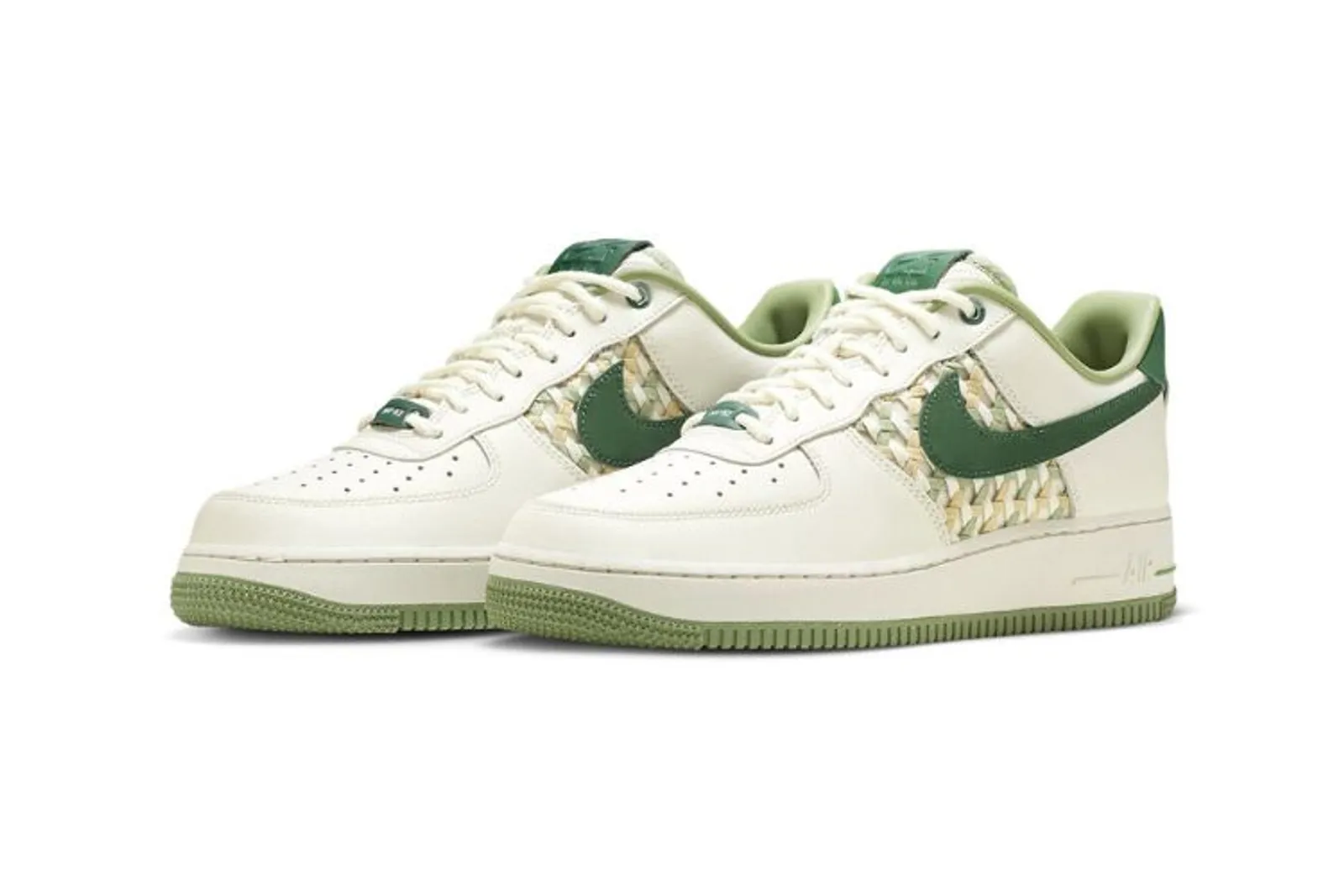 Rilis Eksklusif di Asia! Detail Anyaman Nike Air Force 1 Low 'NAI-KE'