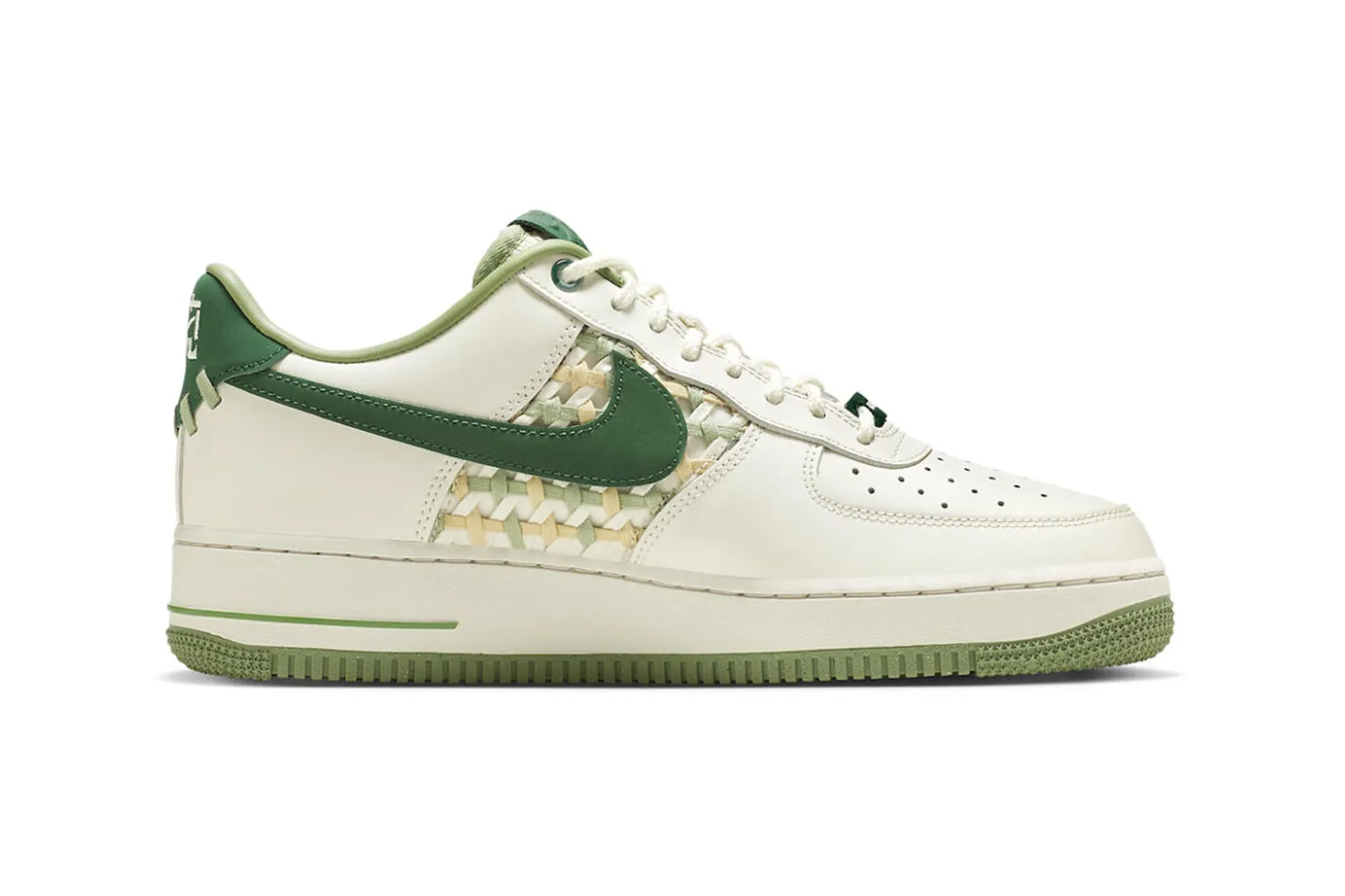 Rilis Eksklusif di Asia! Detail Anyaman Nike Air Force 1 Low 'NAI-KE'