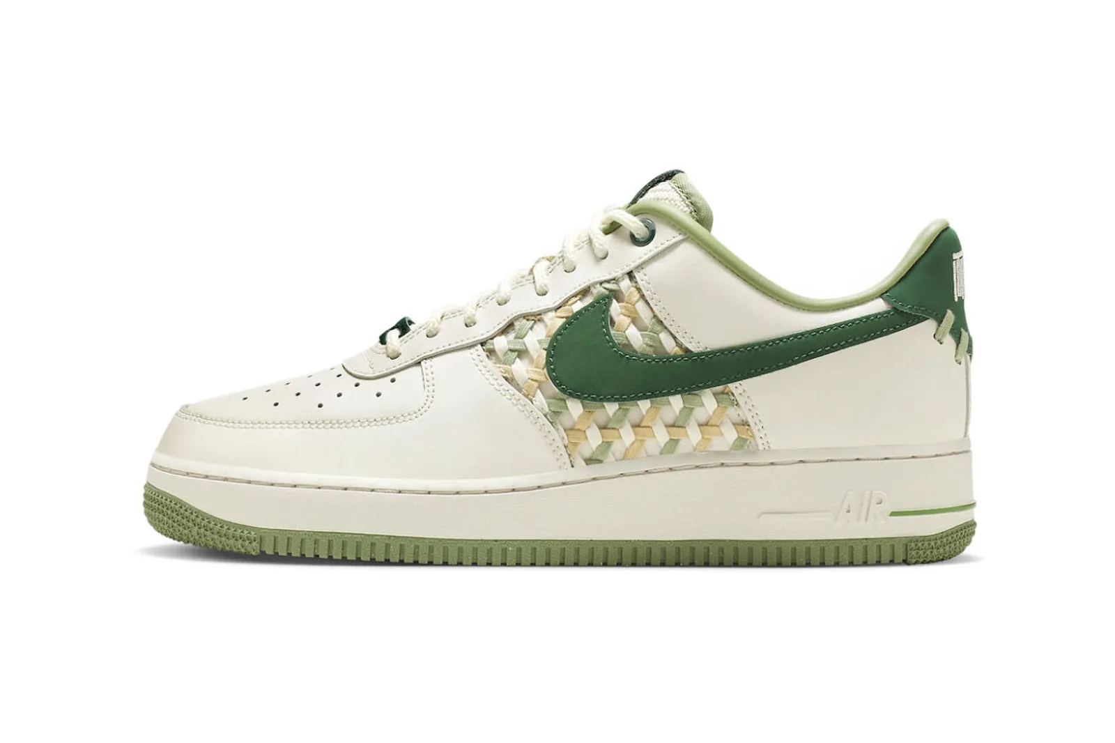 Rilis Eksklusif di Asia! Detail Anyaman Nike Air Force 1 Low 'NAI-KE'