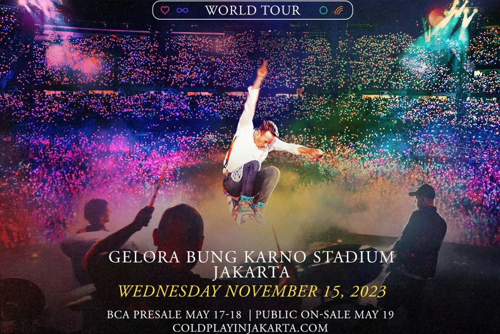 Ada Indonesia! Coldplay Umumkan Jadwal Tur Asia dan Australia 2023